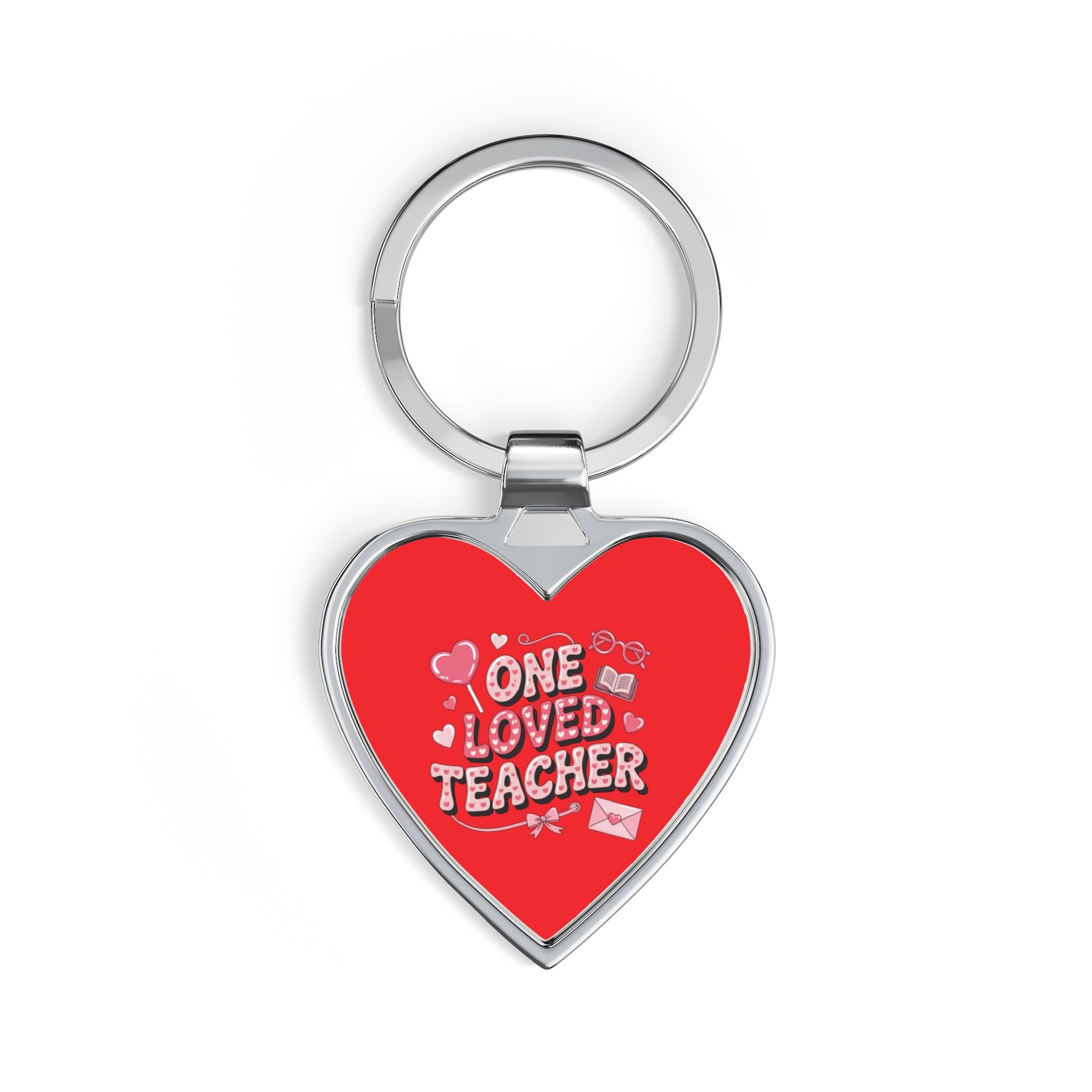 Teacher Appreciation Valentine  Keychain