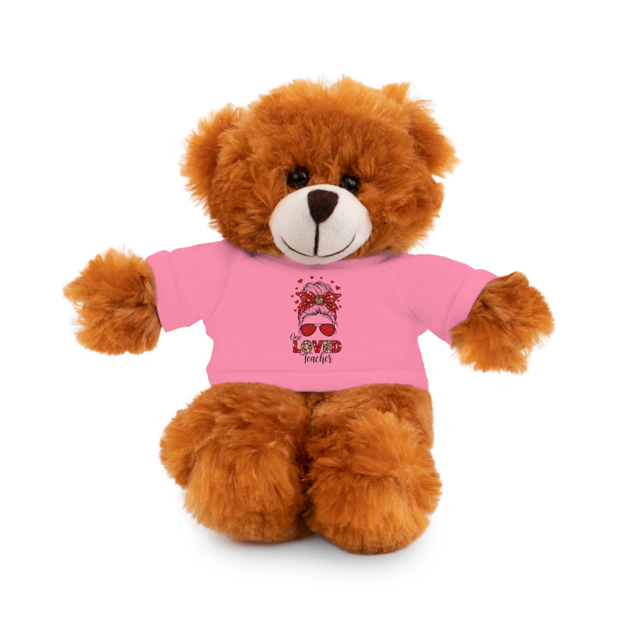 Green Teddy Bear with 'XOXO' Tee – Cute Stuffed Animal Gift
