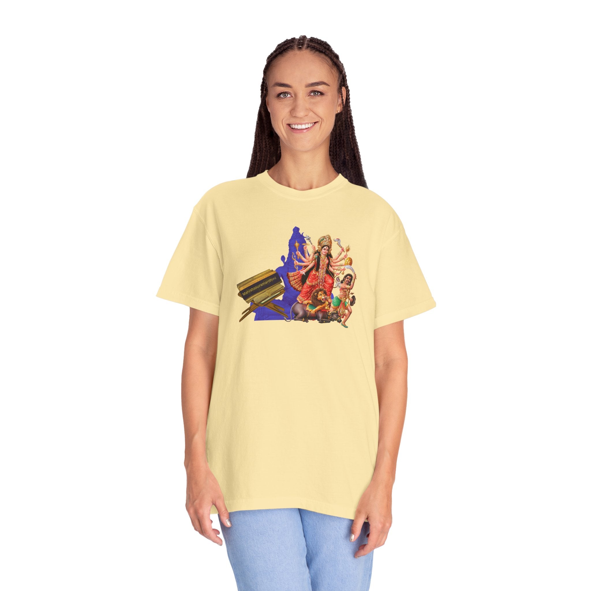 Hindutva : Mahishasura Mardini English T-Shirt
