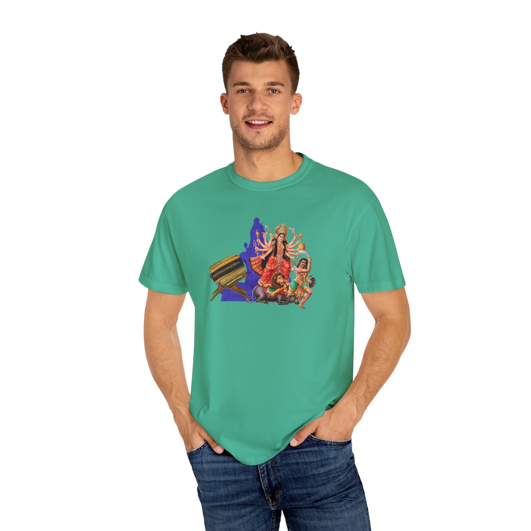 Hindutva : Mahishasura Mardini English T-Shirt