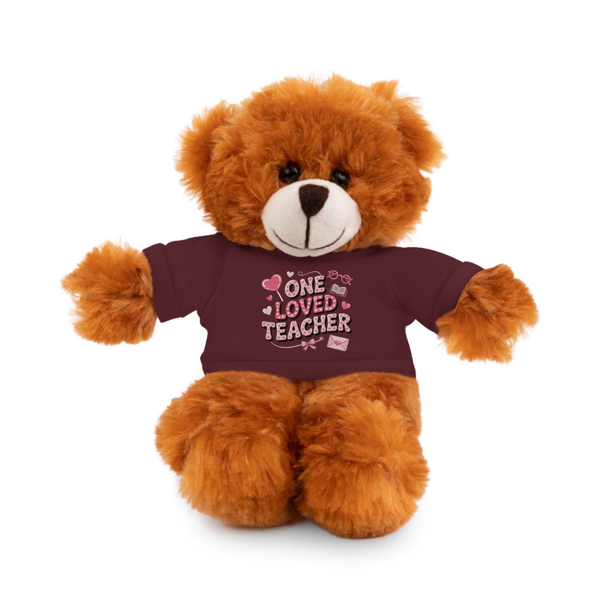Green Teddy Bear with 'XOXO' Tee – Cute Stuffed Animal Gift
