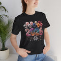 2026 Celebration T-Shirt — Festive Balloon New Year Tee