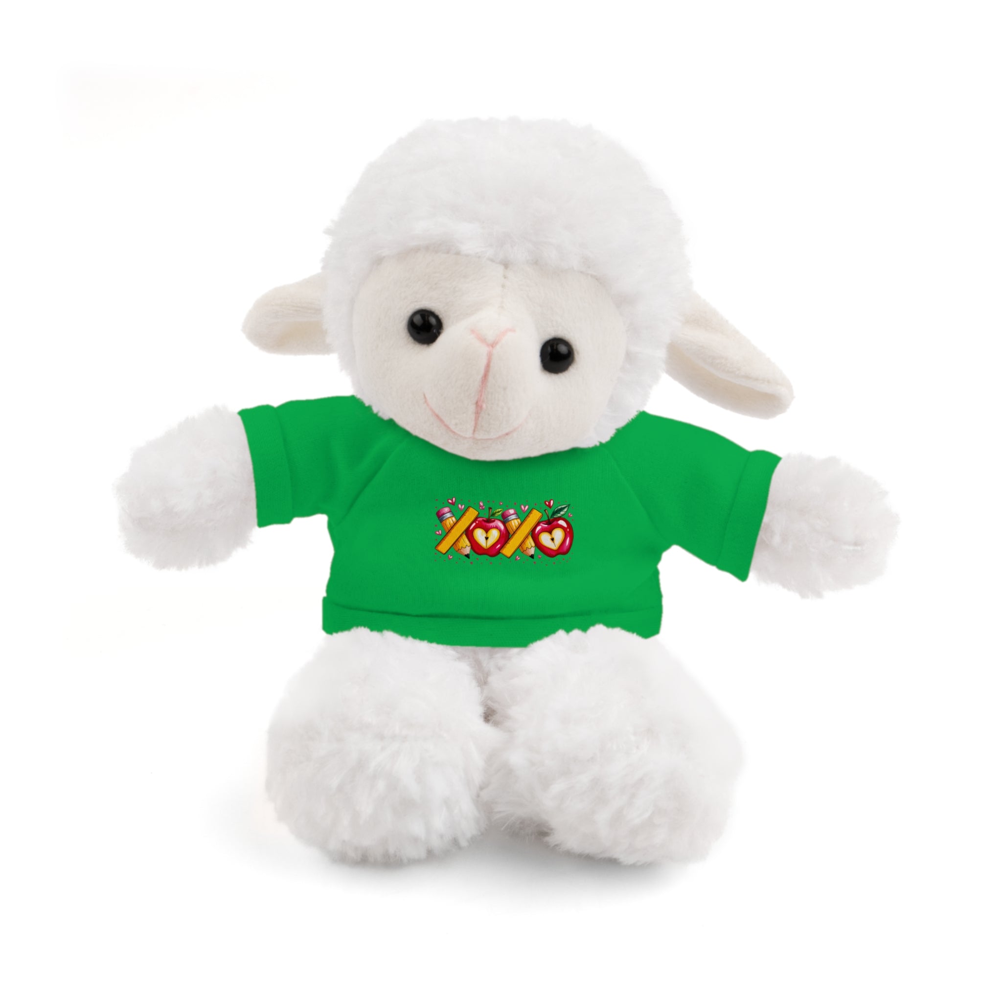 Green Teddy Bear with 'XOXO' Tee – Cute Stuffed Animal Gift