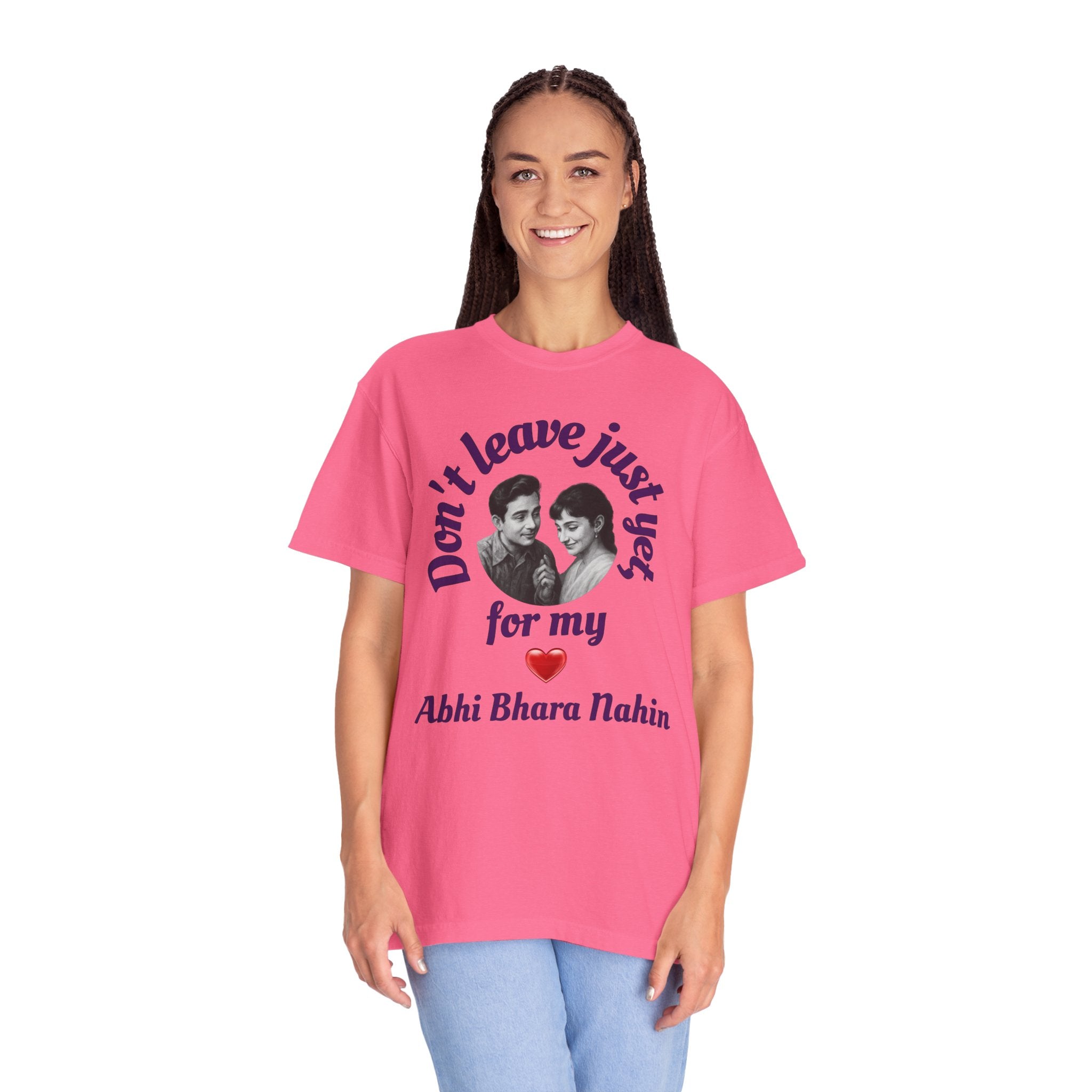 Bollywood Unisex Abhi Bhara Nahin RomanticT-Shirt