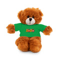 Green Teddy Bear with 'XOXO' Tee – Cute Stuffed Animal Gift