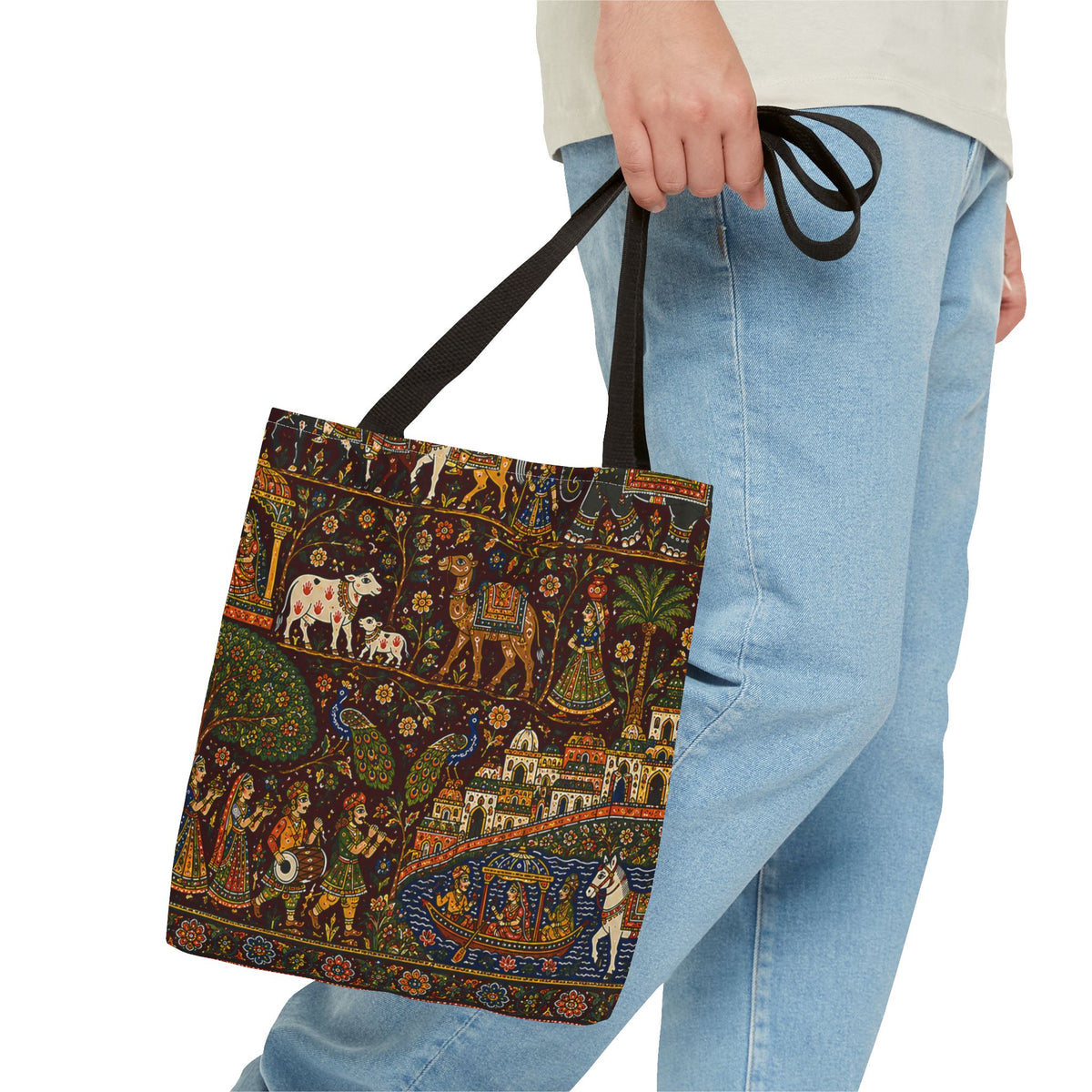 Phad-inspired Tote