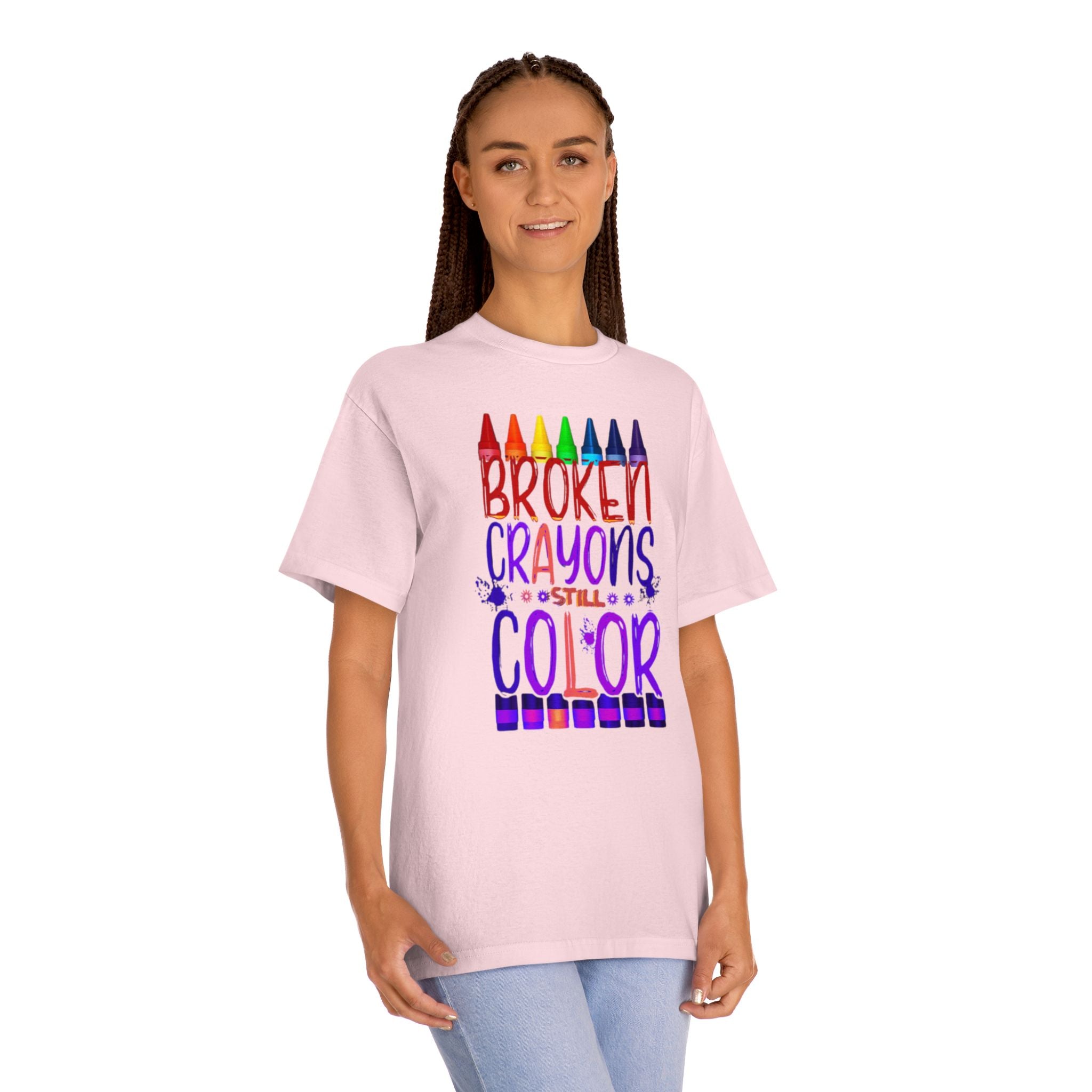 Broken Crayons Still Color T-Shirt