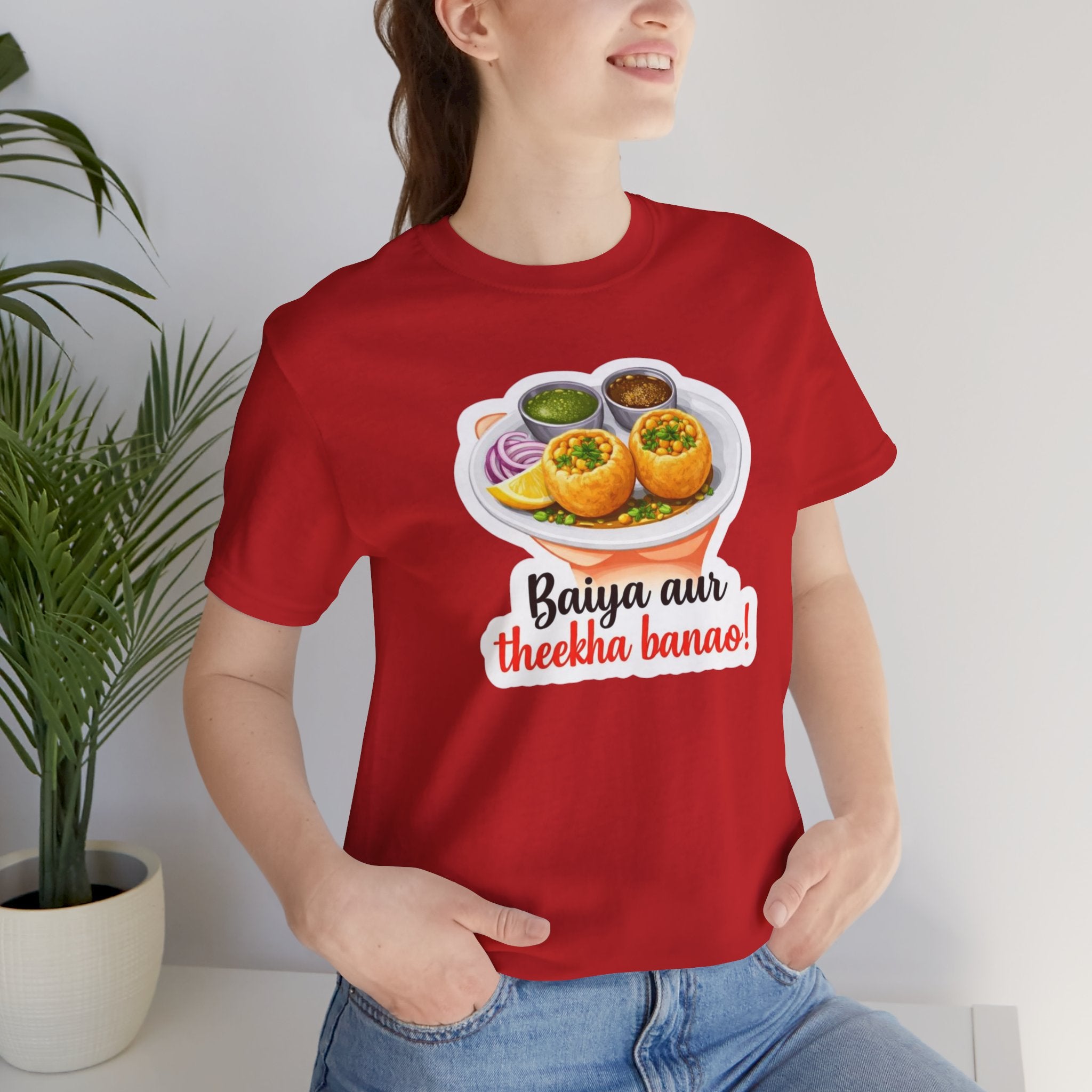 Baiya aur spicy banao! Graphic T-Shirt