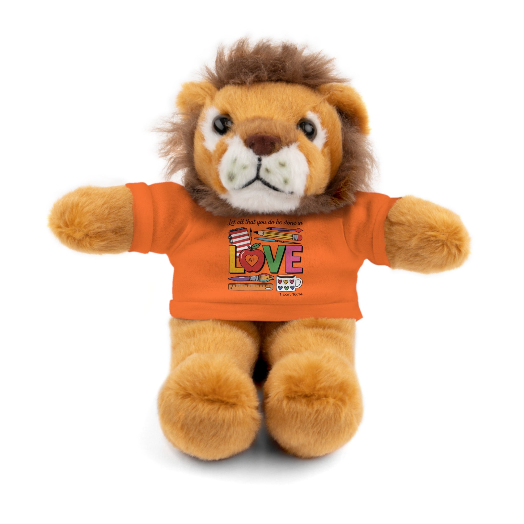 Green Teddy Bear with 'XOXO' Tee – Cute Stuffed Animal Gift