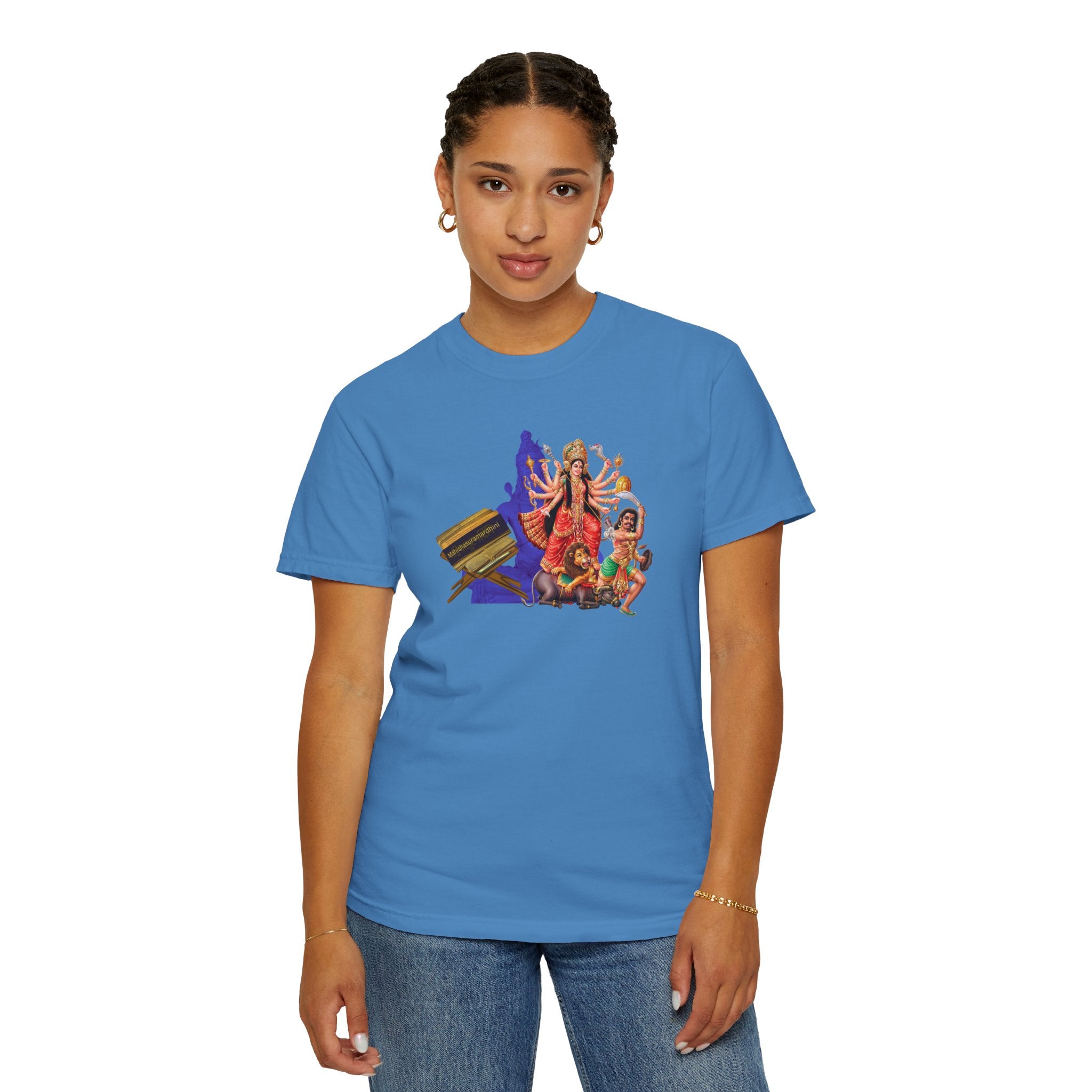 Hindutva : Mahishasura Mardini English T-Shirt