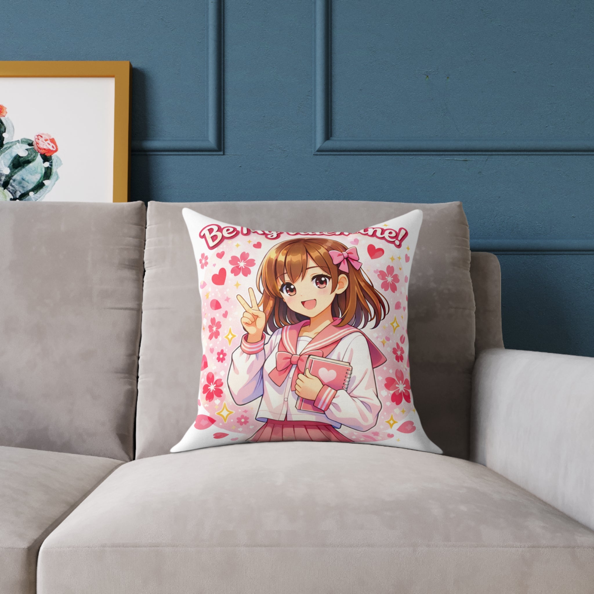 Be My Valentine Decorative Throw Cushion