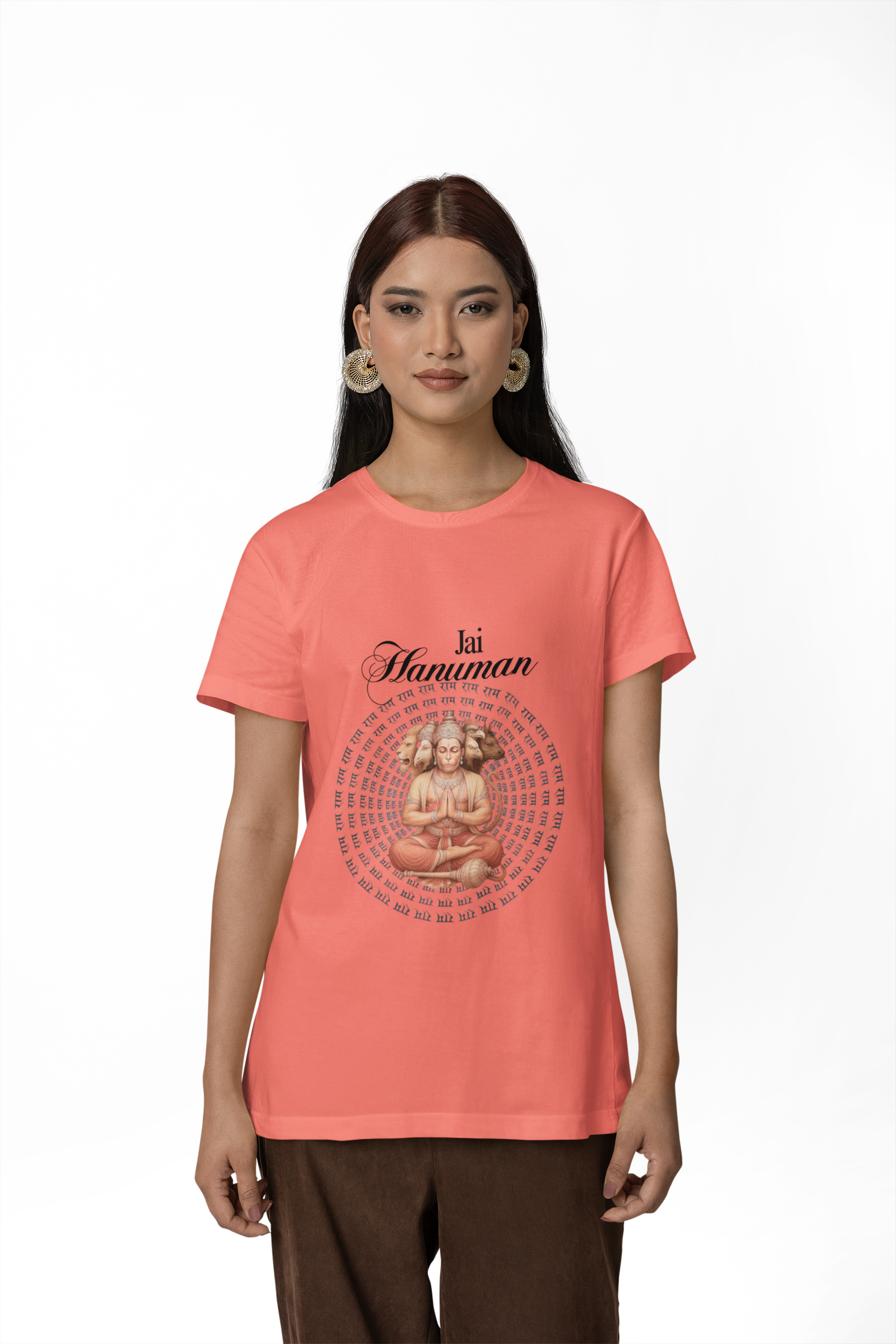 Hindutva : Jai Hanuman English T-Shirt