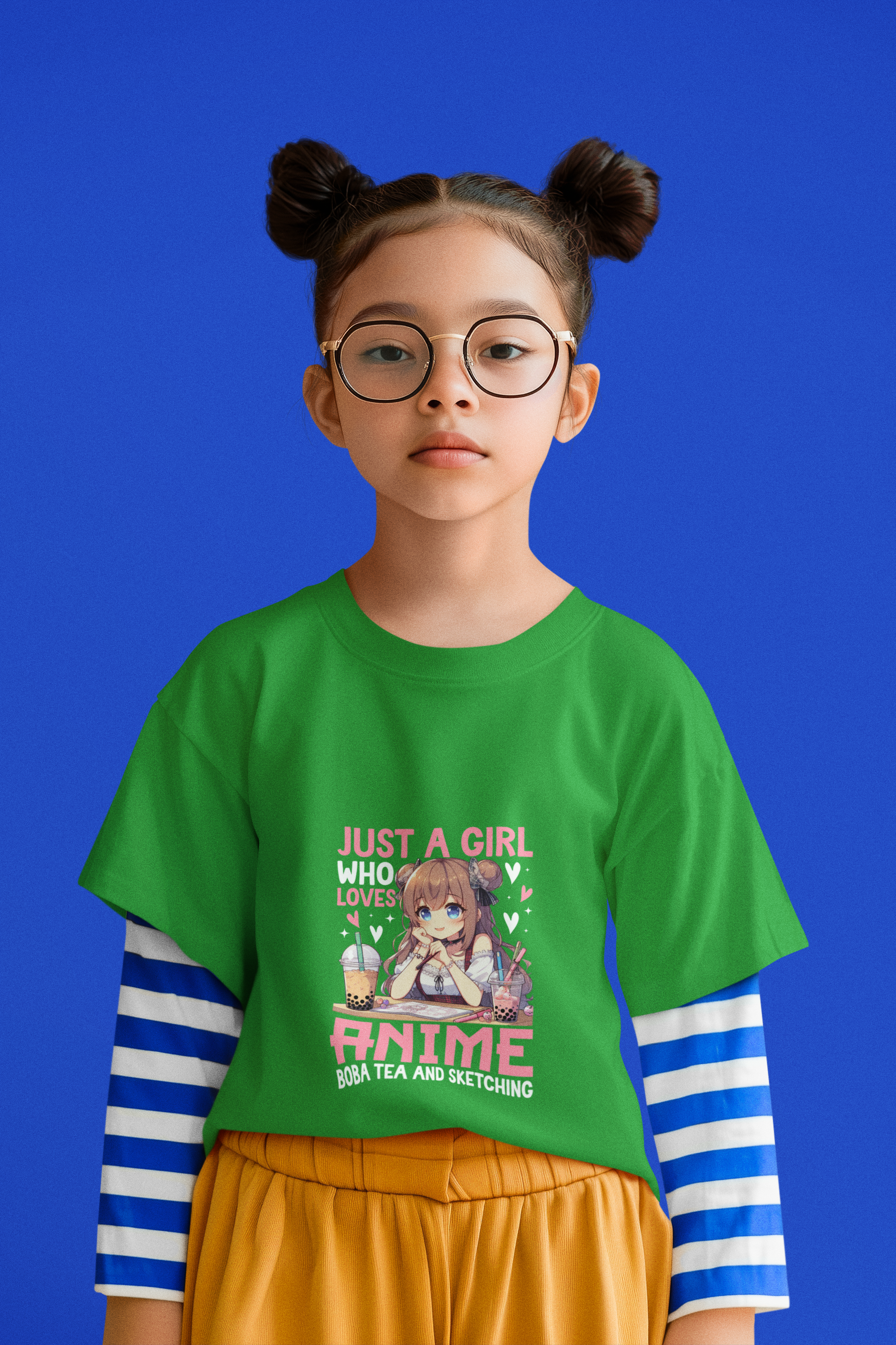 Just a Girl who loves Anime Teen Cotton Tee