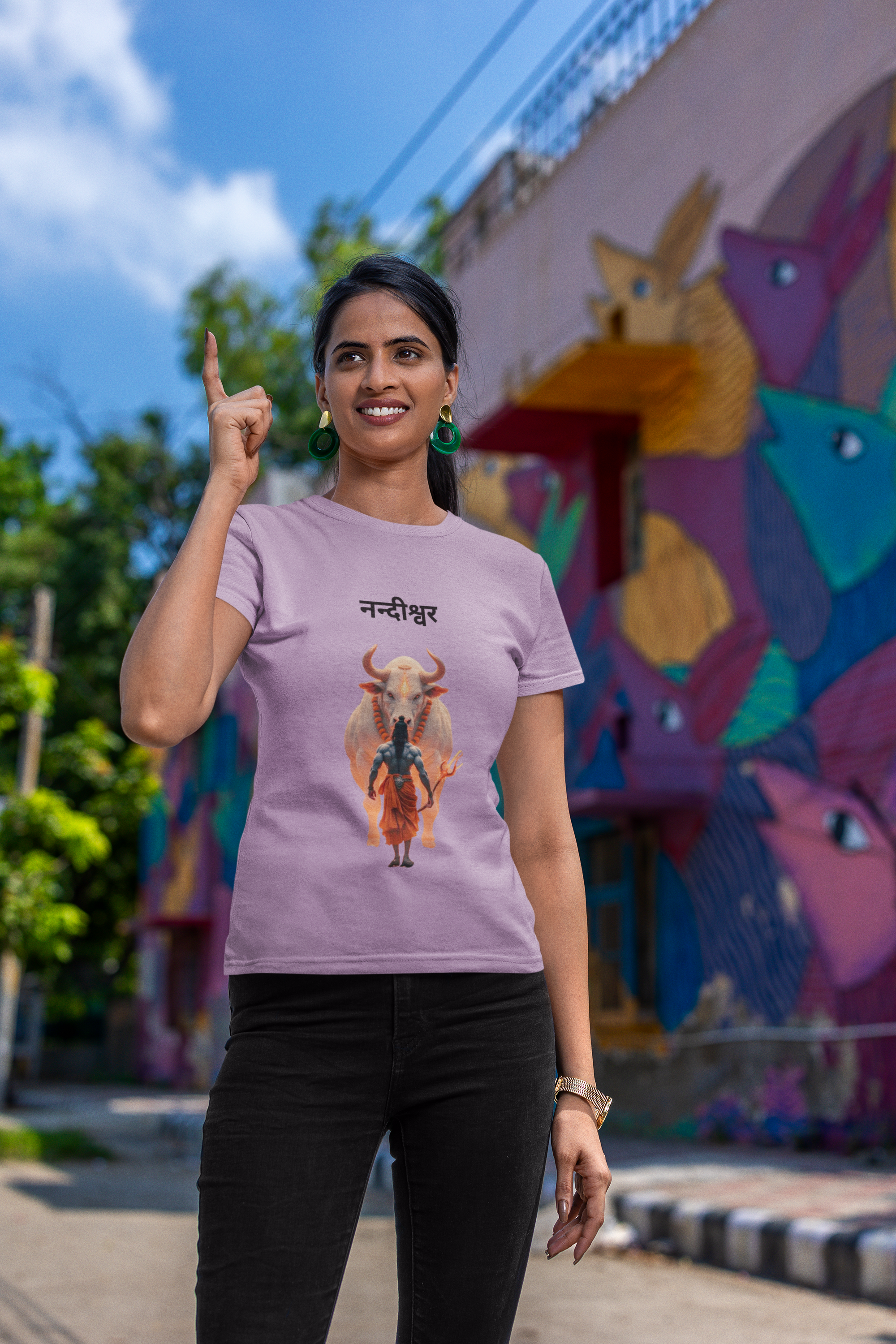 Nandiswara Sanskrit T-Shirt