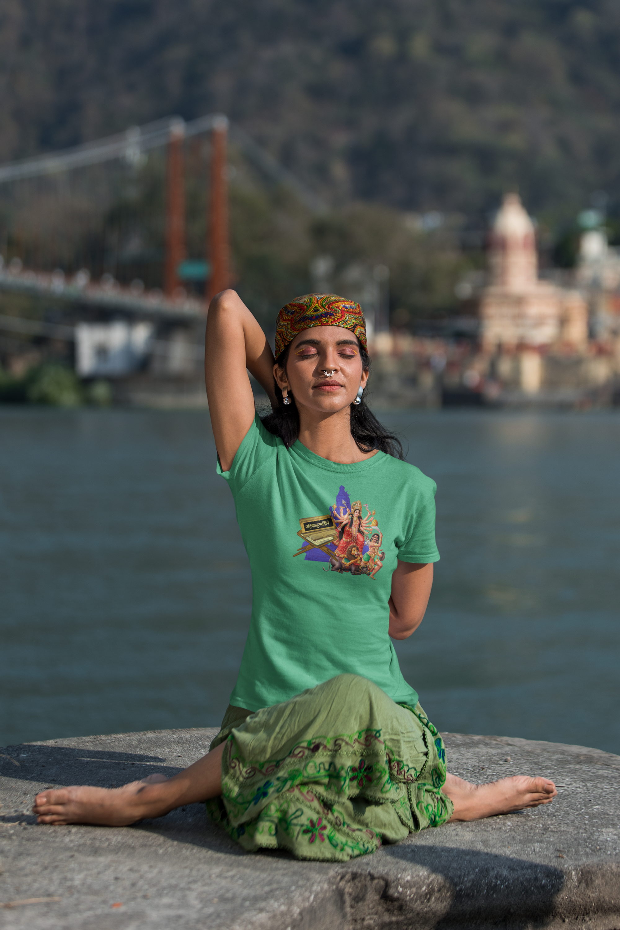 Mahishasura Mardini Sanskrit  T-Shirt