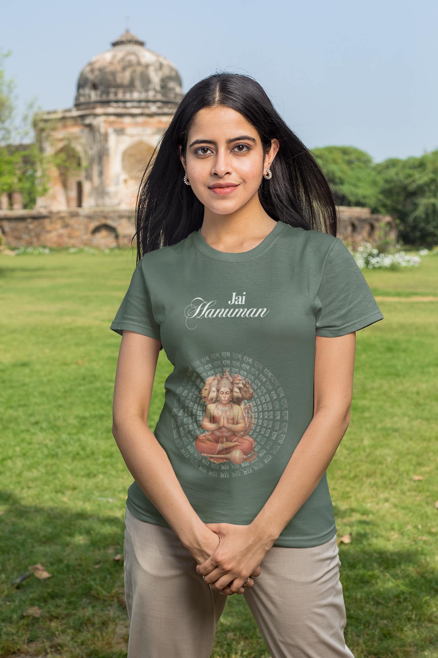 Hindutva : Jai Hanuman English T-Shirt