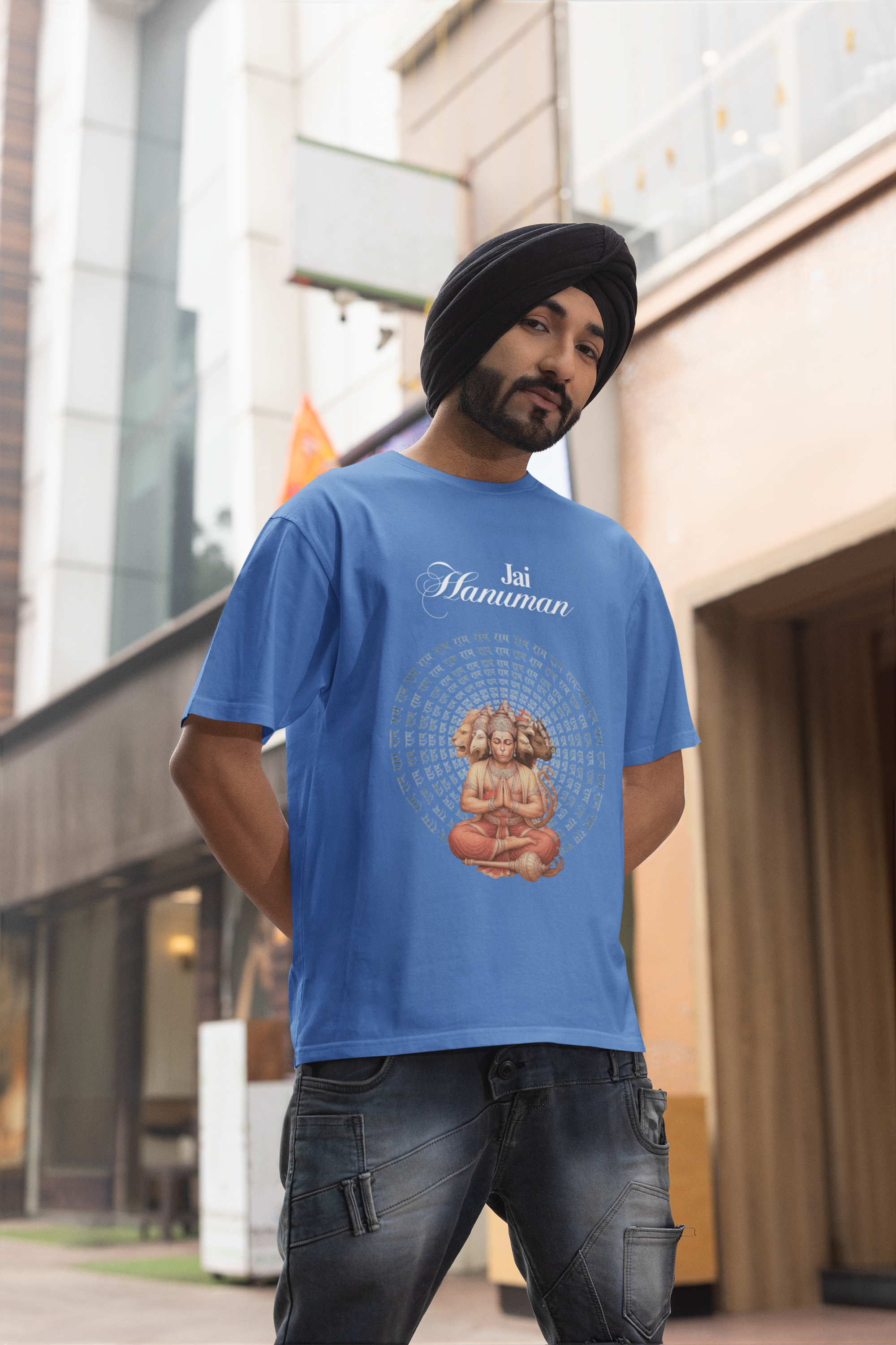 Hindutva : Jai Hanuman English T-Shirt