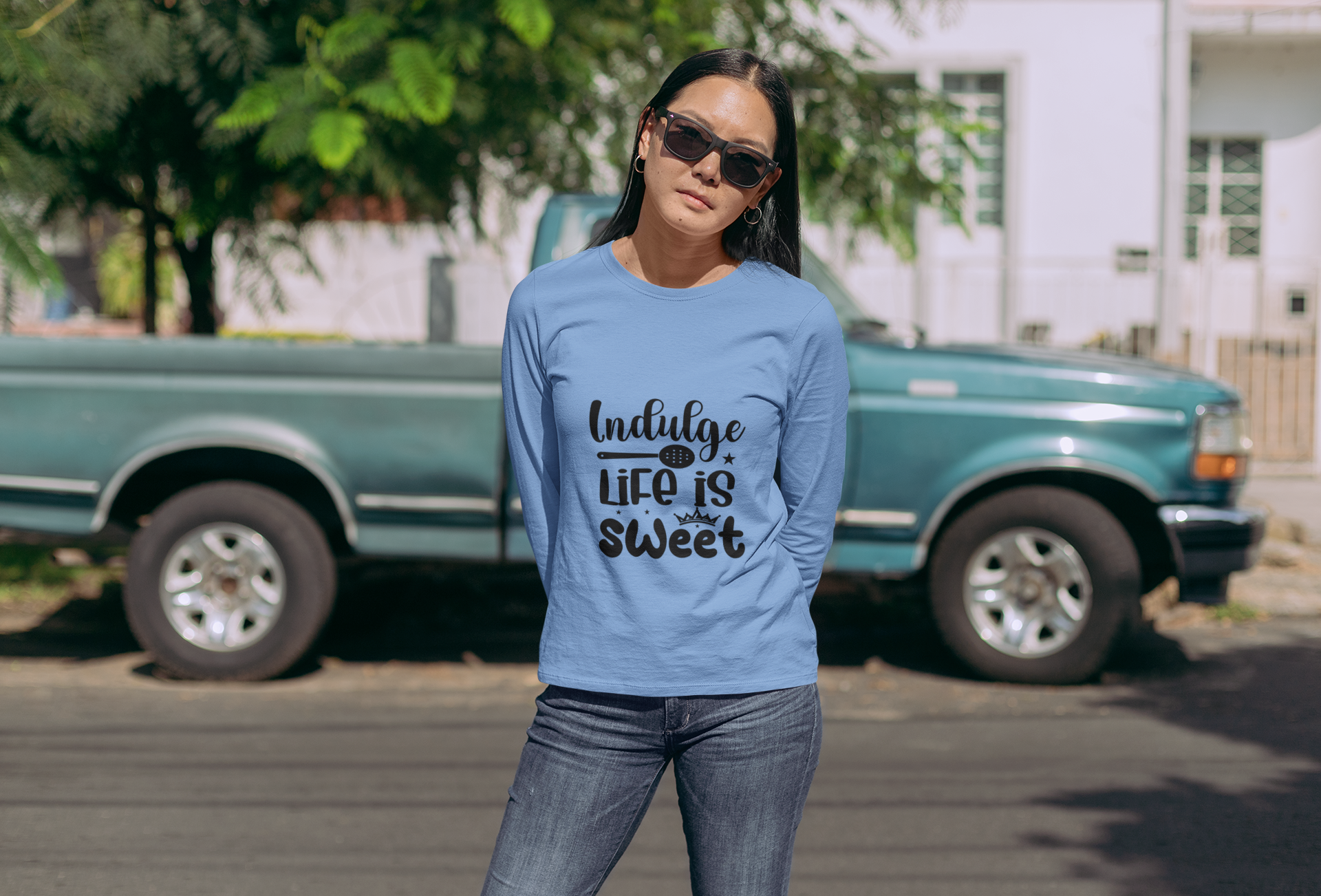 Indulfe Life is Sweet Long Sleeve Tee