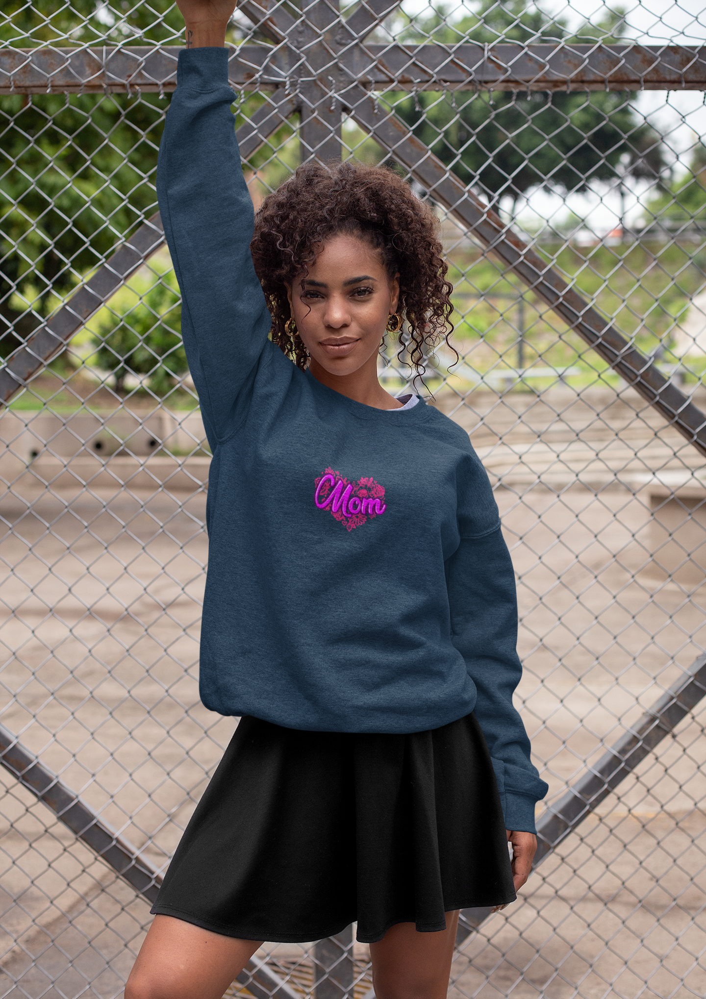 Mom Heart Sweatshirt