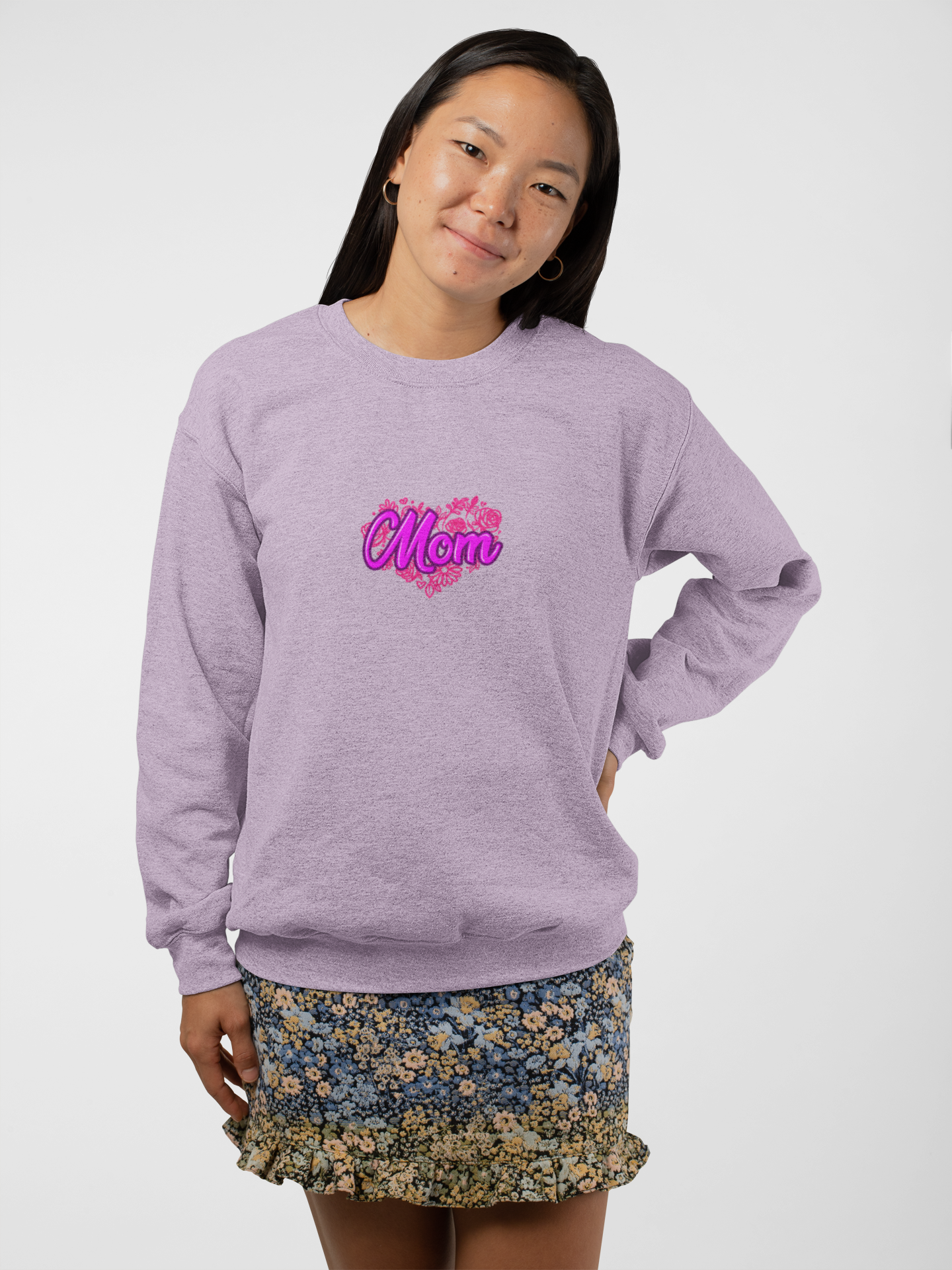 Mom Heart Sweatshirt