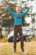 Monster Crusher Boy Long Sleeve Tee