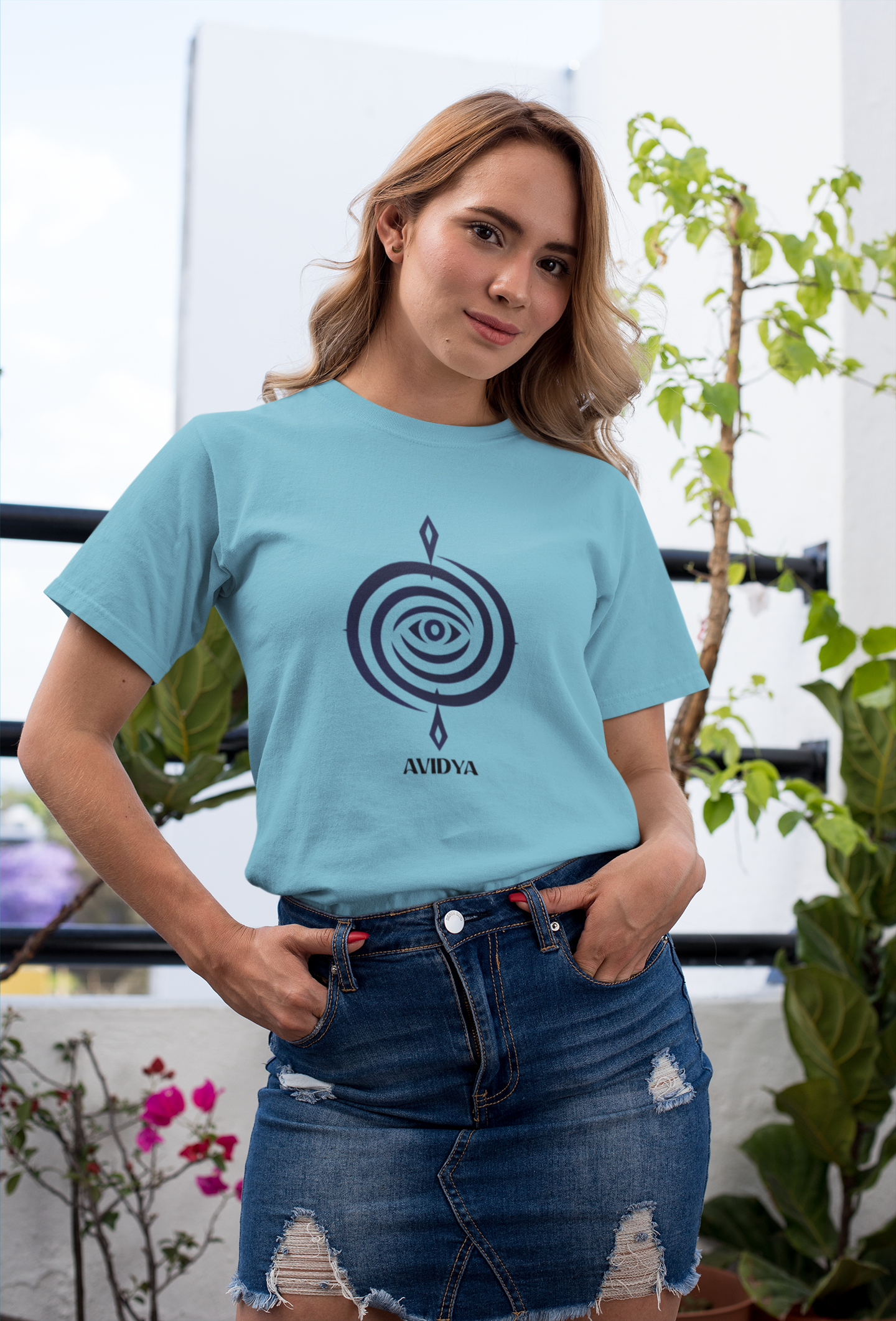 Avidya T‑Shirt — Spiritual Symbol Graphic Tee