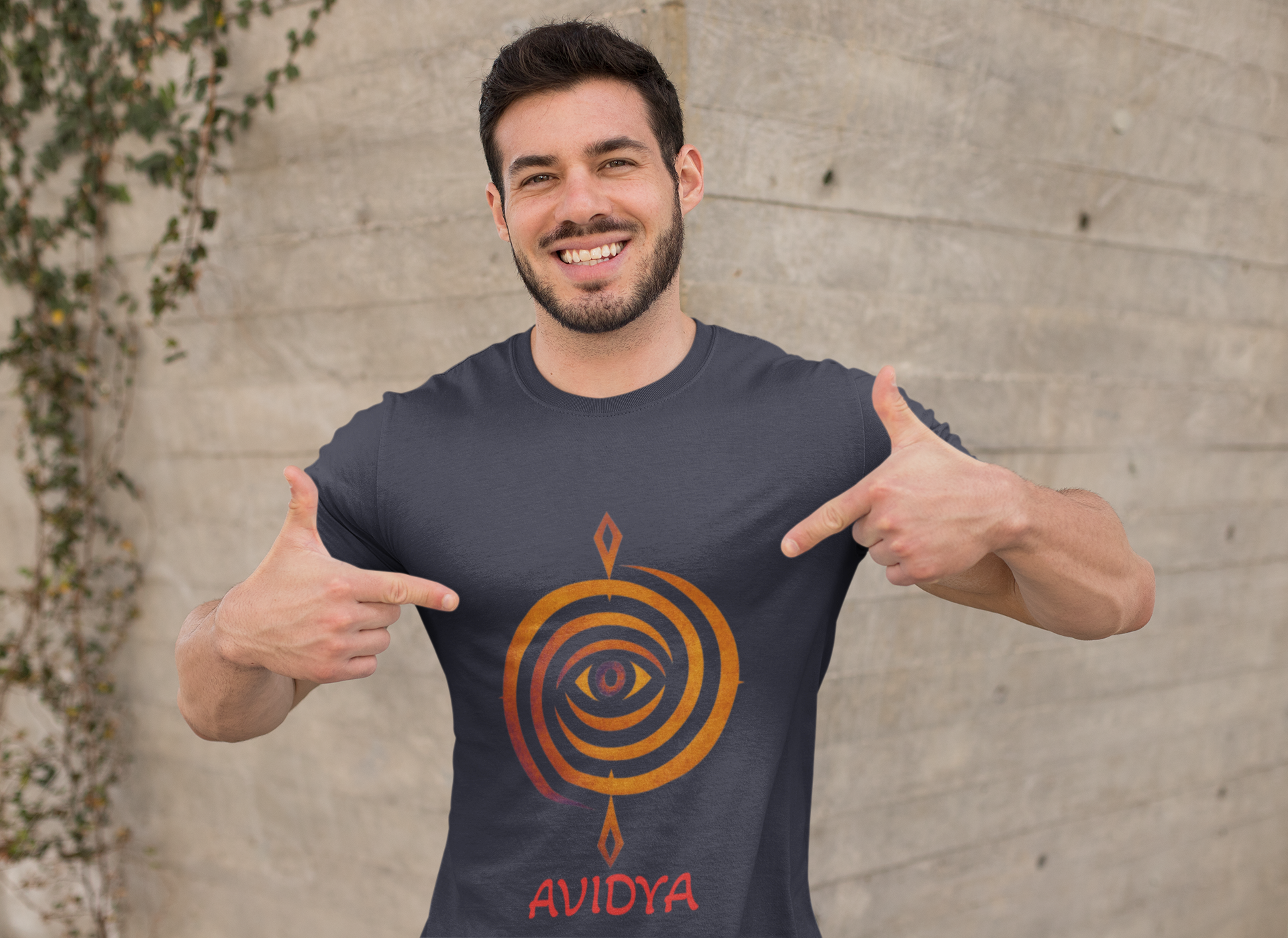 Avidya T‑Shirt — Spiritual Symbol Graphic Tee