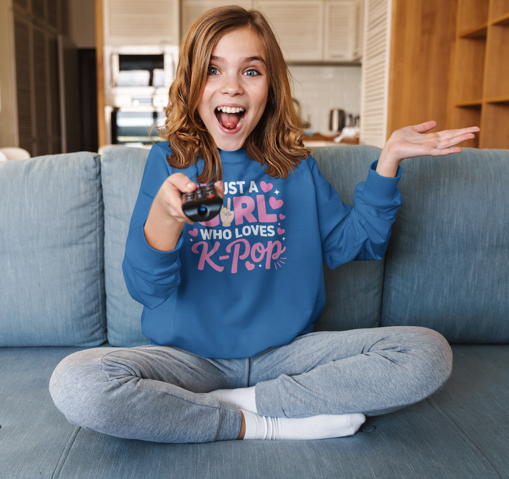Loves K-Pop Girl Sweatshirt