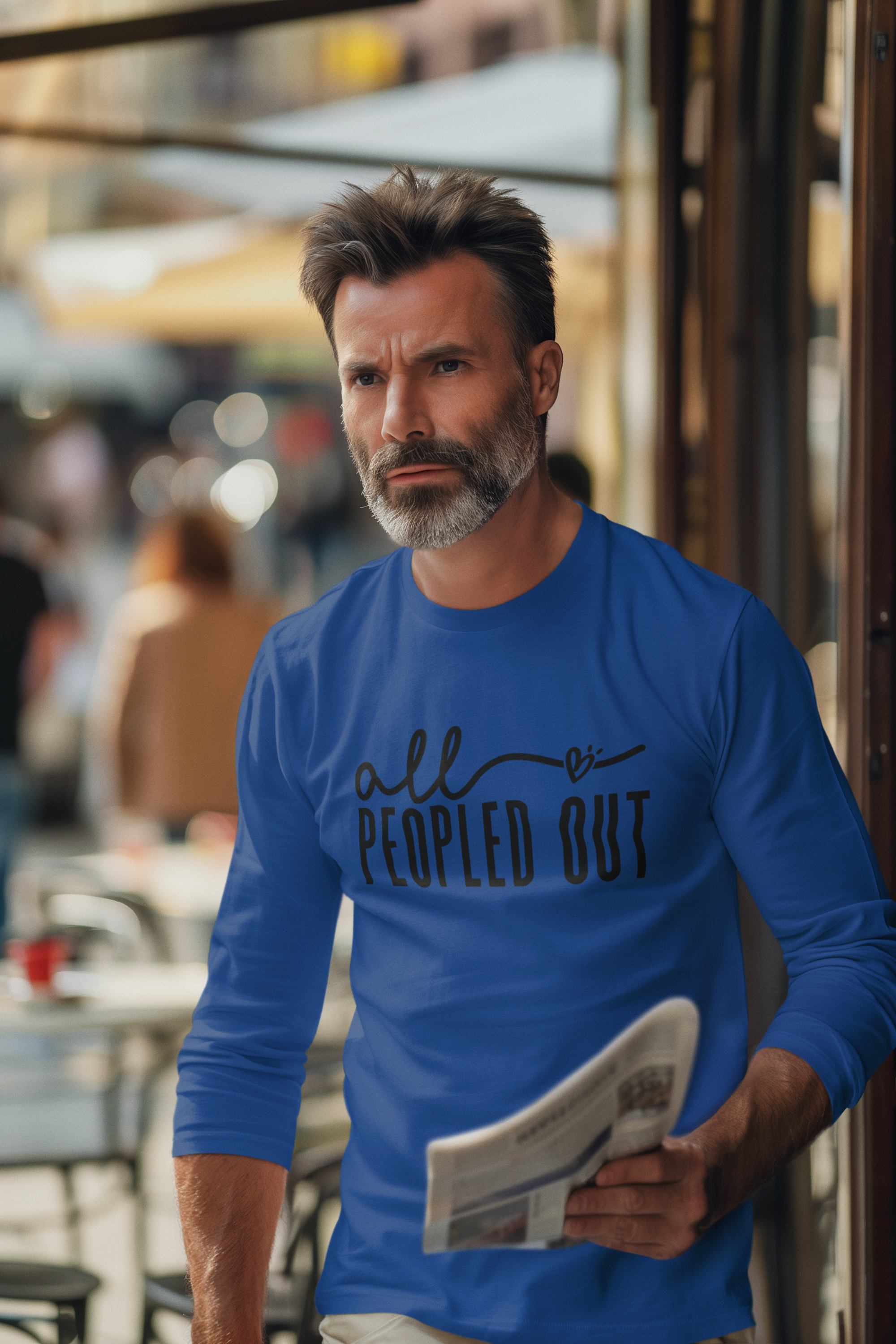 All Peopled Out Crewneck Sweatshirt