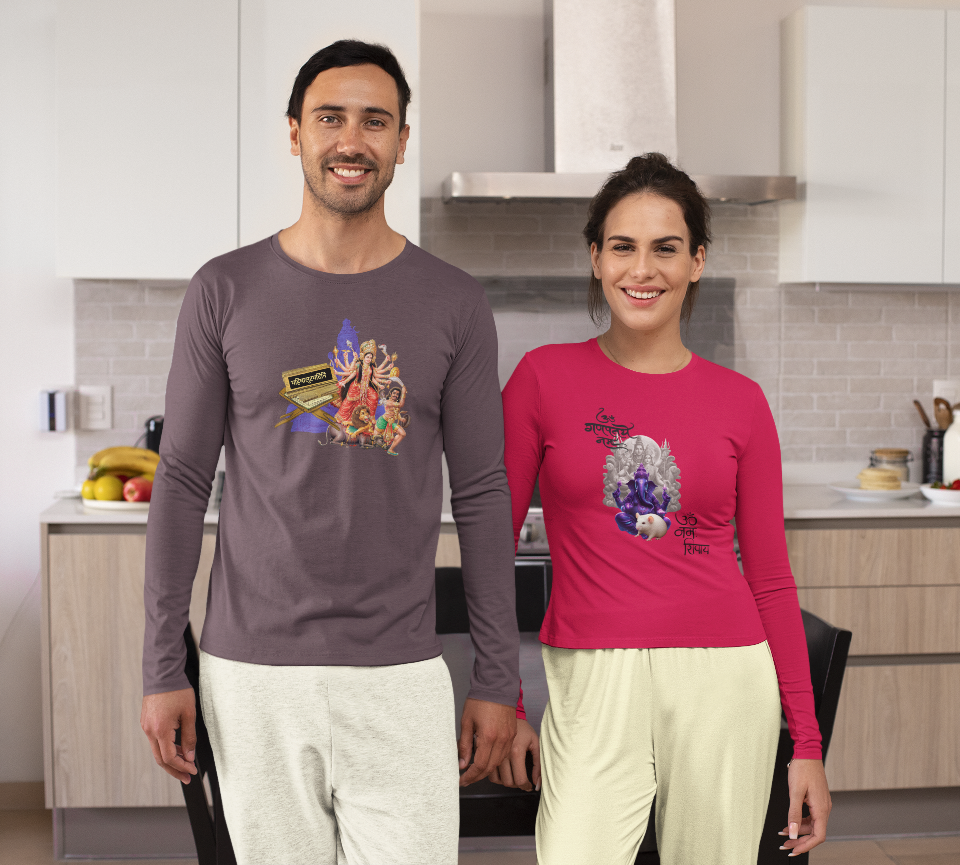 Sri Ganesha Long Sleeve Tee