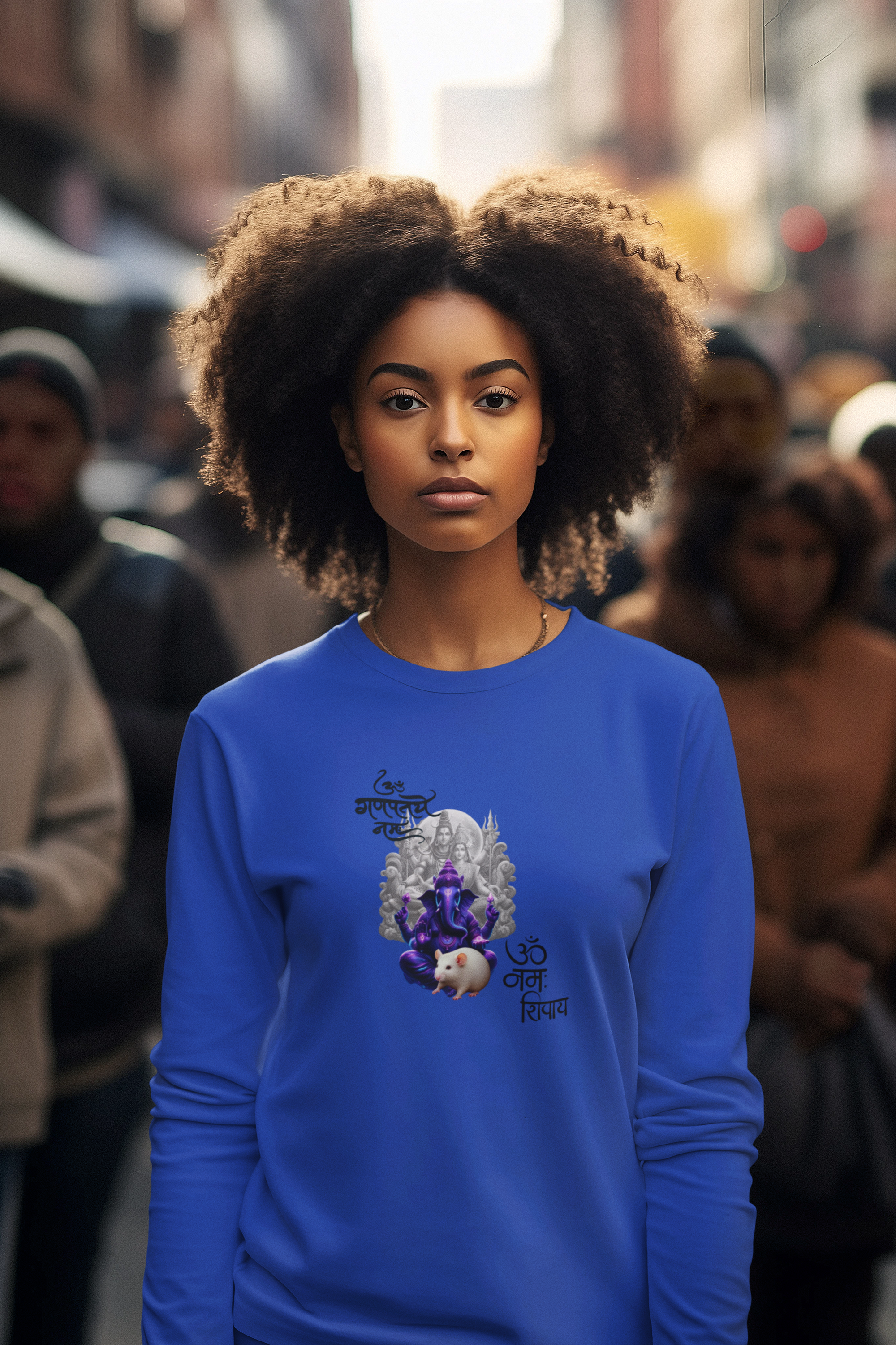 Sri Ganesha Long Sleeve Tee