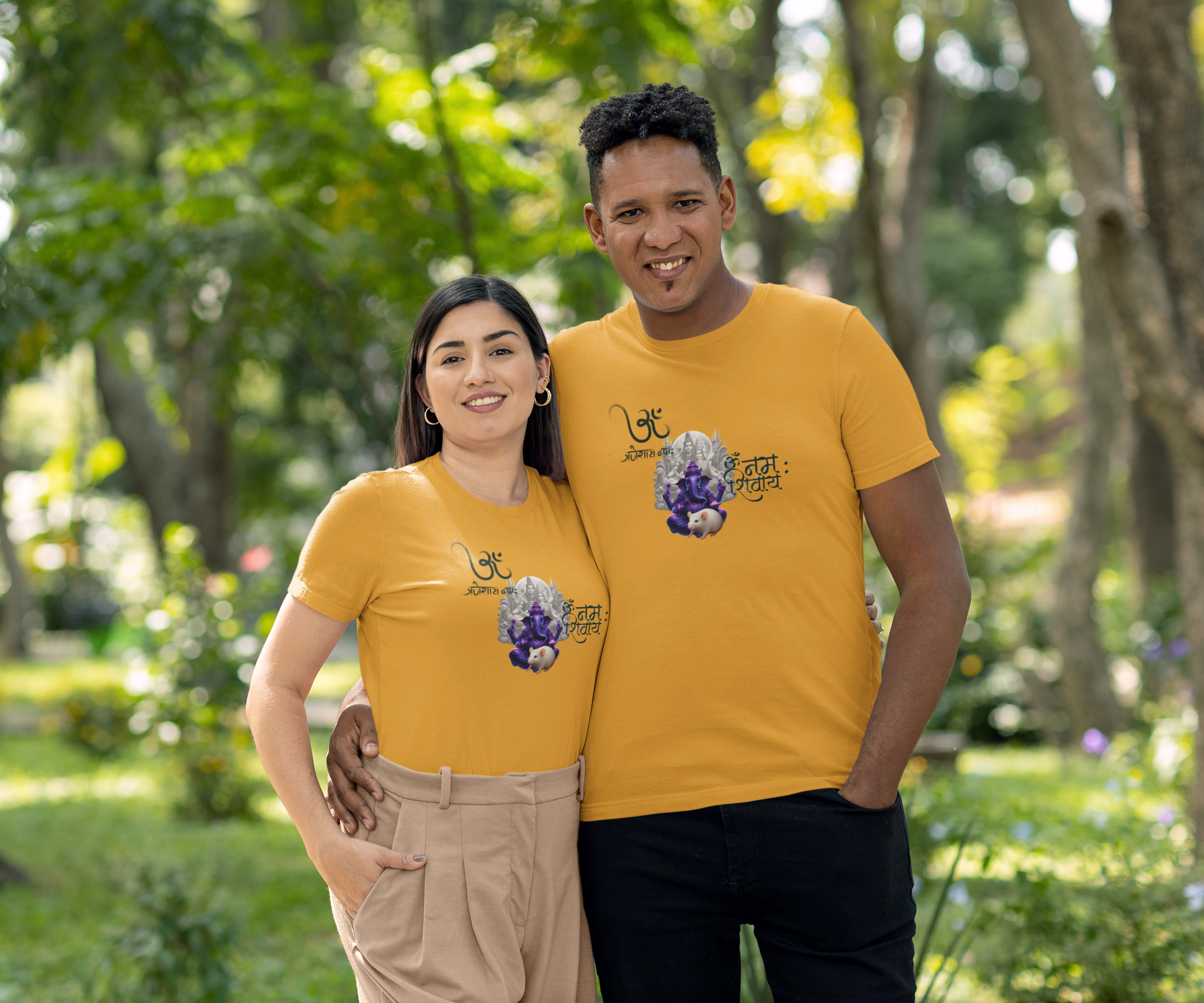 Om Ganeshaya Graphic T-Shirt