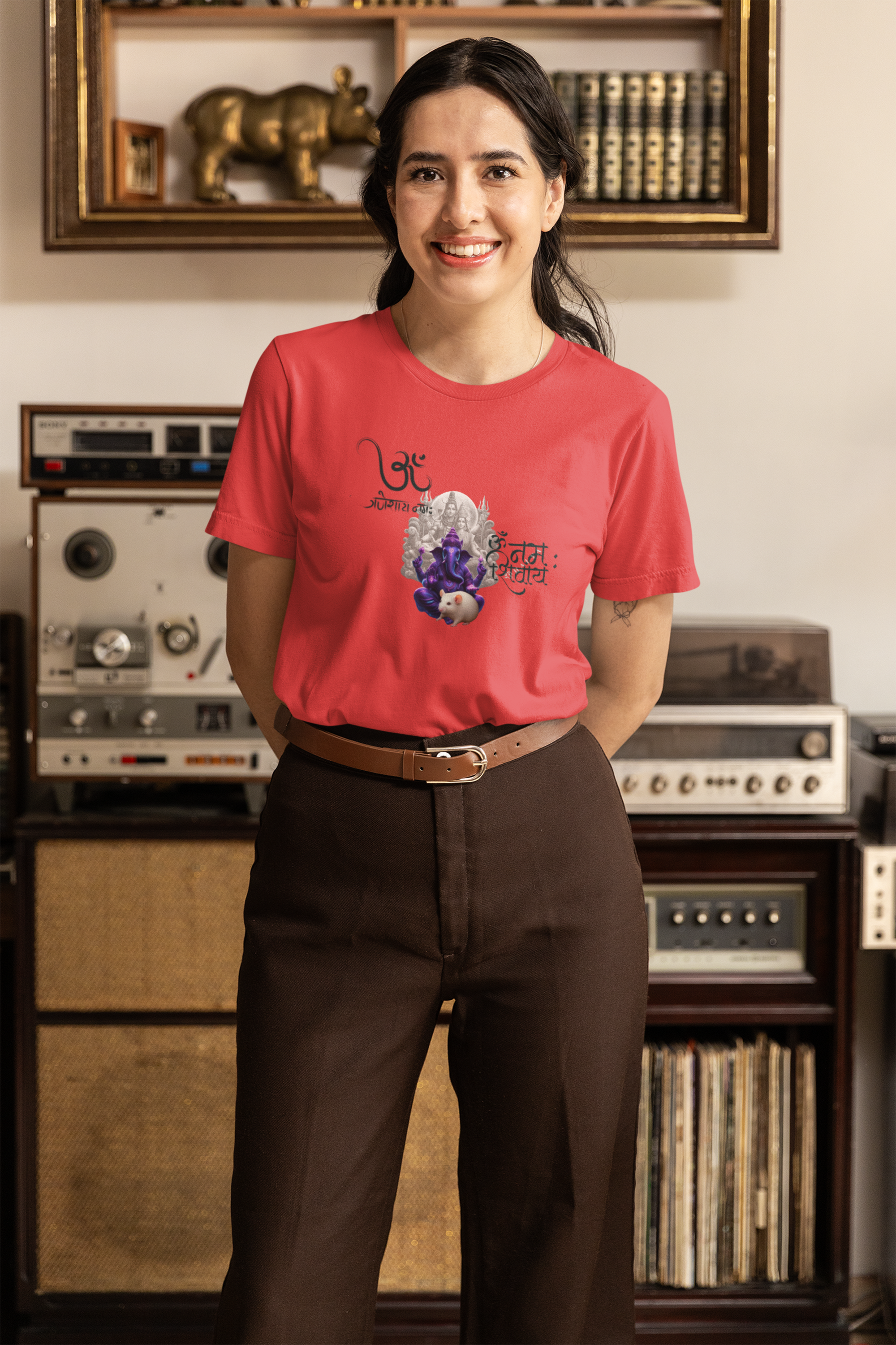 Om Ganeshaya Graphic T-Shirt