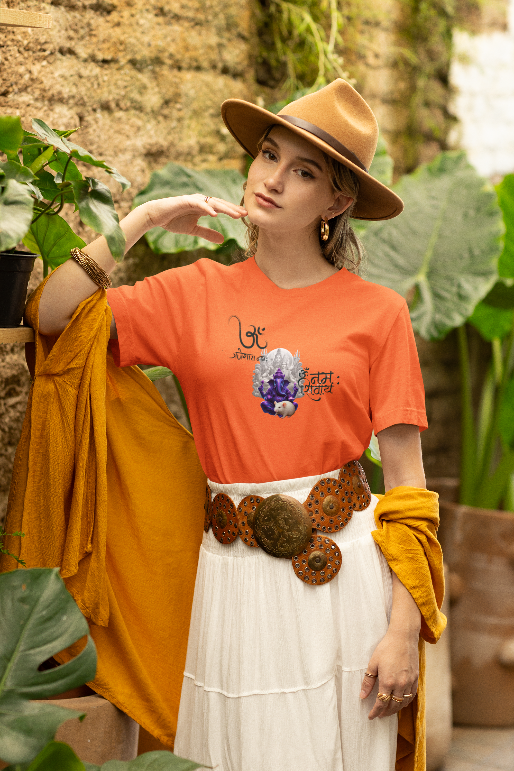 Om Ganeshaya Graphic T-Shirt