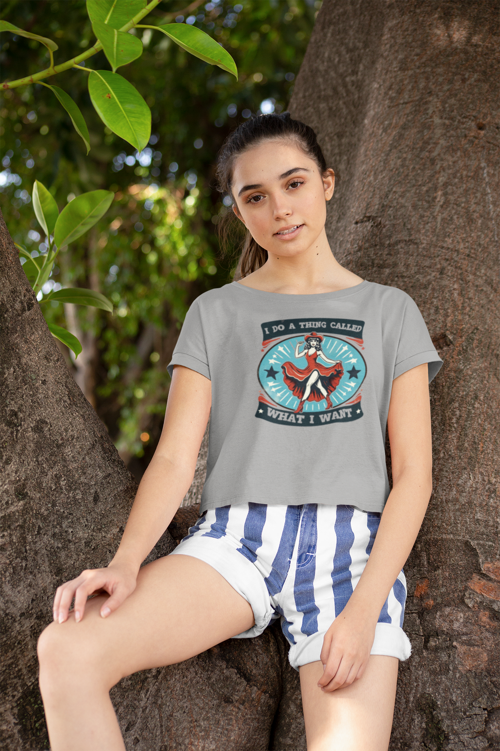 What I Want Festival Crop Top
