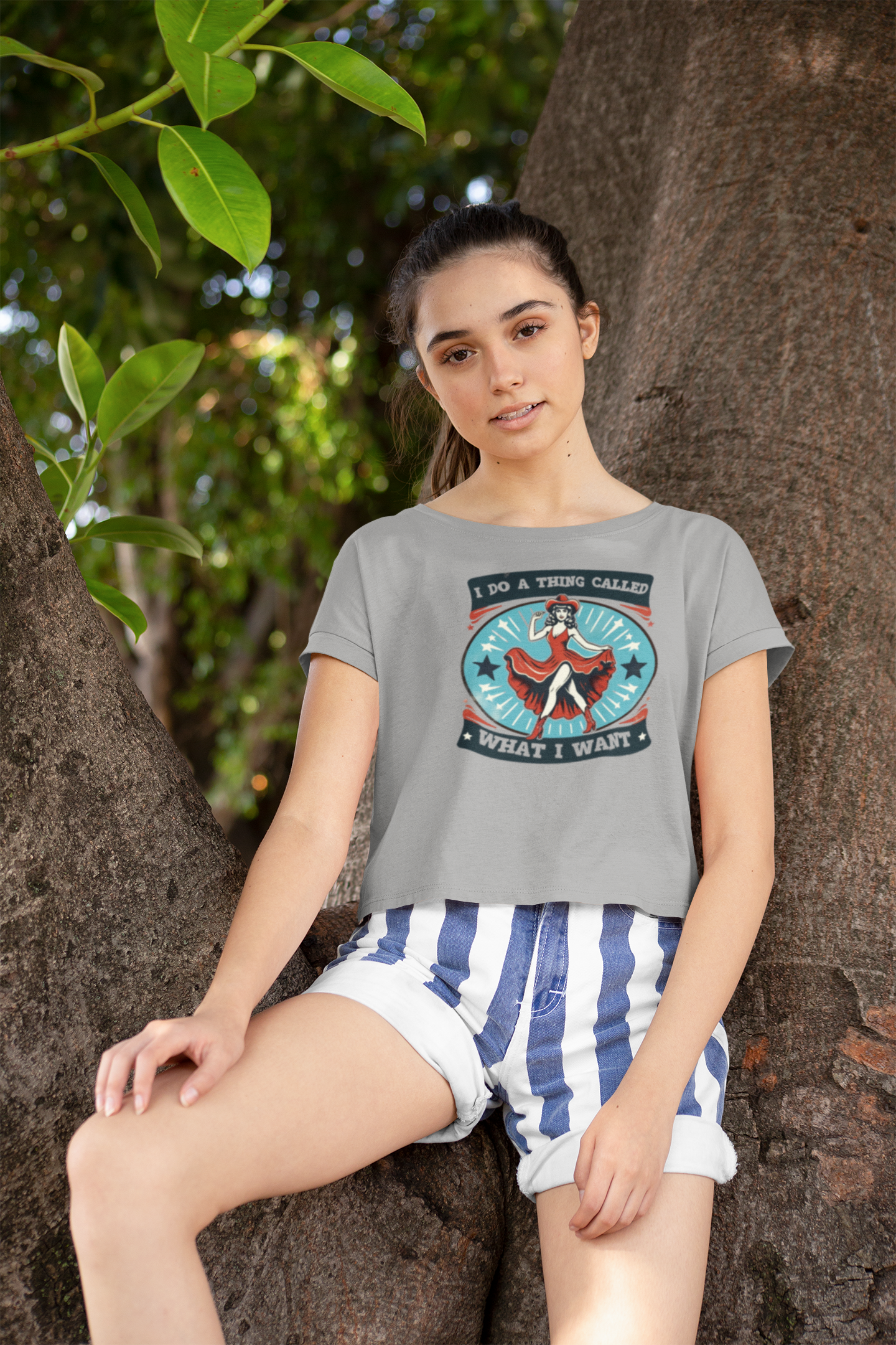 What I Want Festival Crop Top