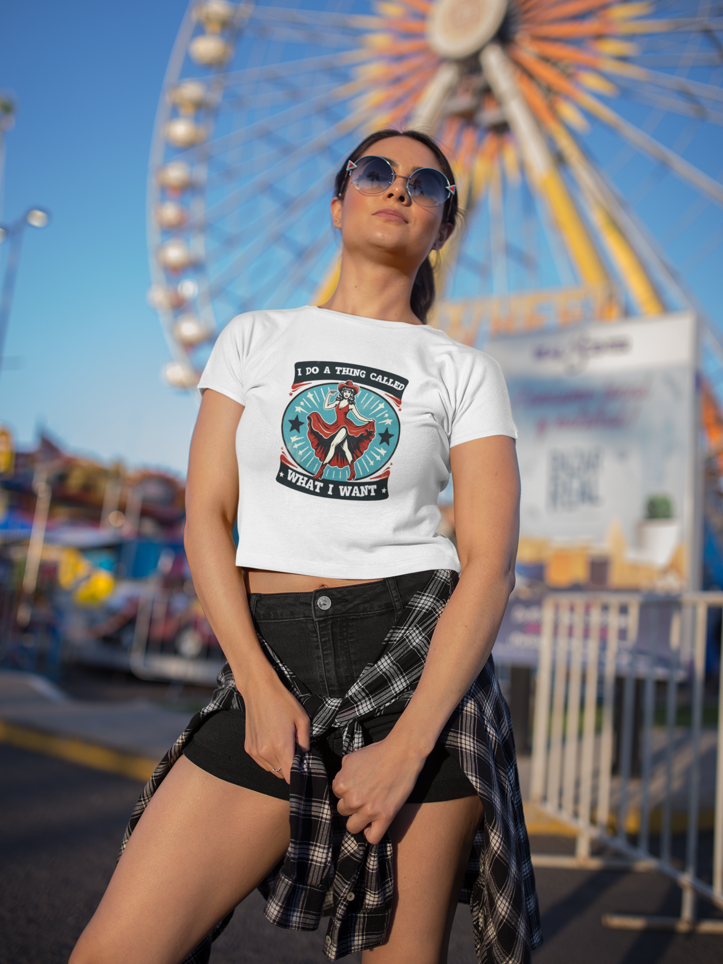 What I Want Festival Crop Top