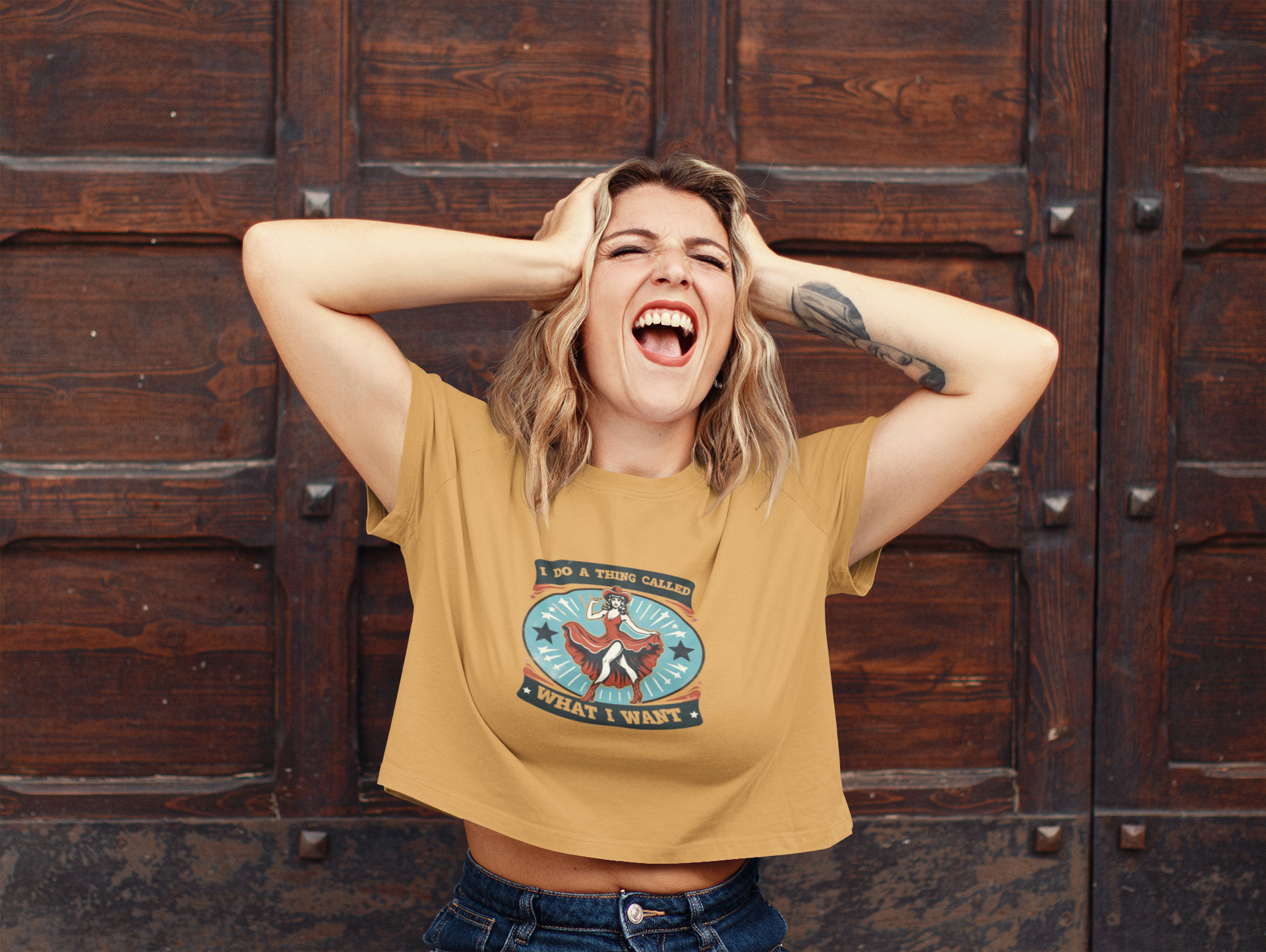 What I Want Festival Crop Top