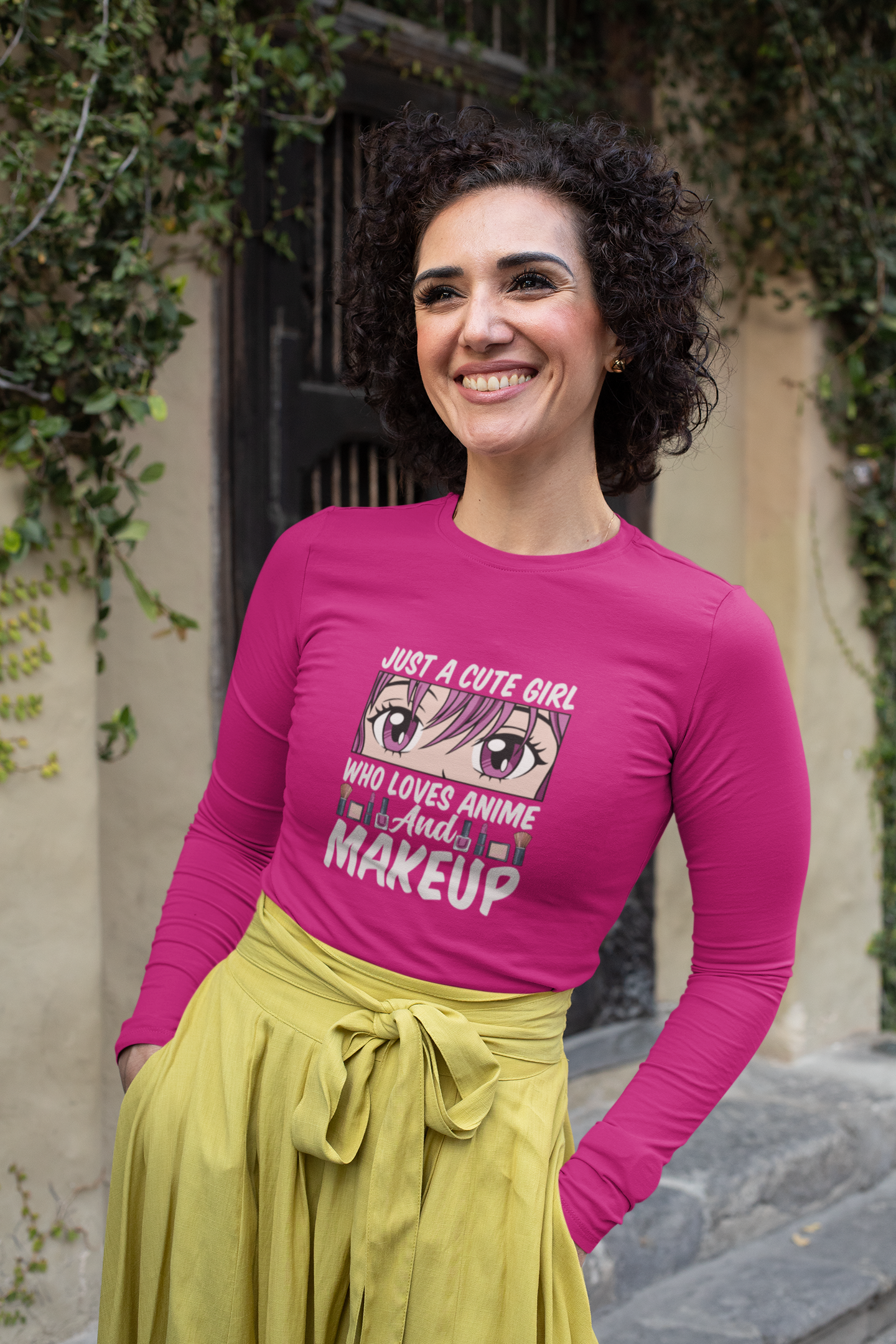 Girl who Loved Anime, Bobo Tea & Sketching Long Sleeve Tee