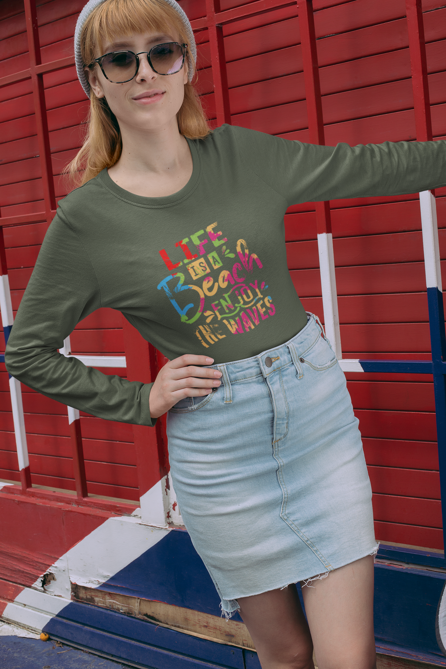 Life is a Beach Long Sleeve Tee