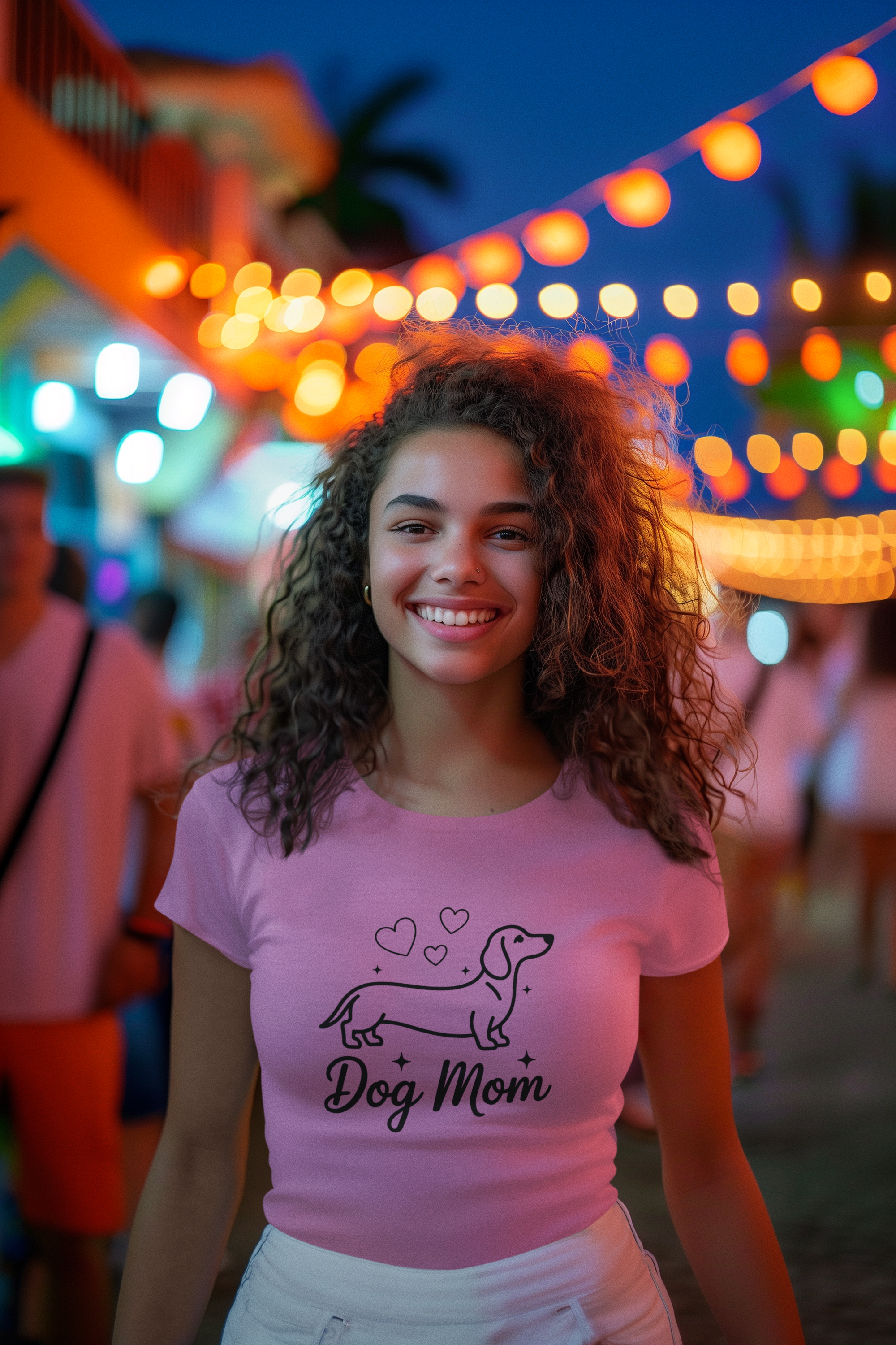 Dachshund Mama Tee