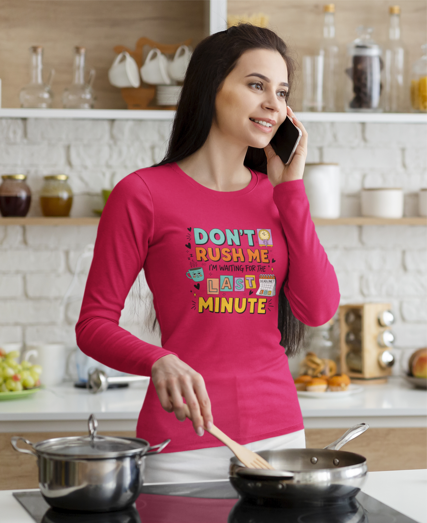 Last Minute Vibes Long Sleeve Tee