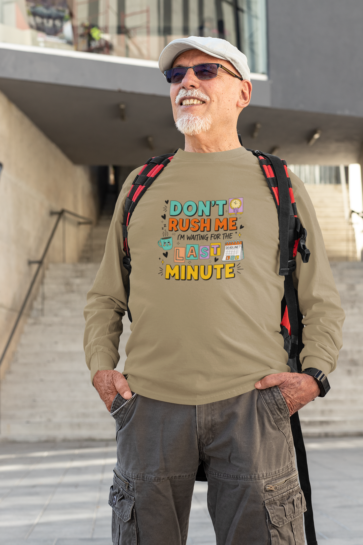 Last Minute Vibes Long Sleeve Tee