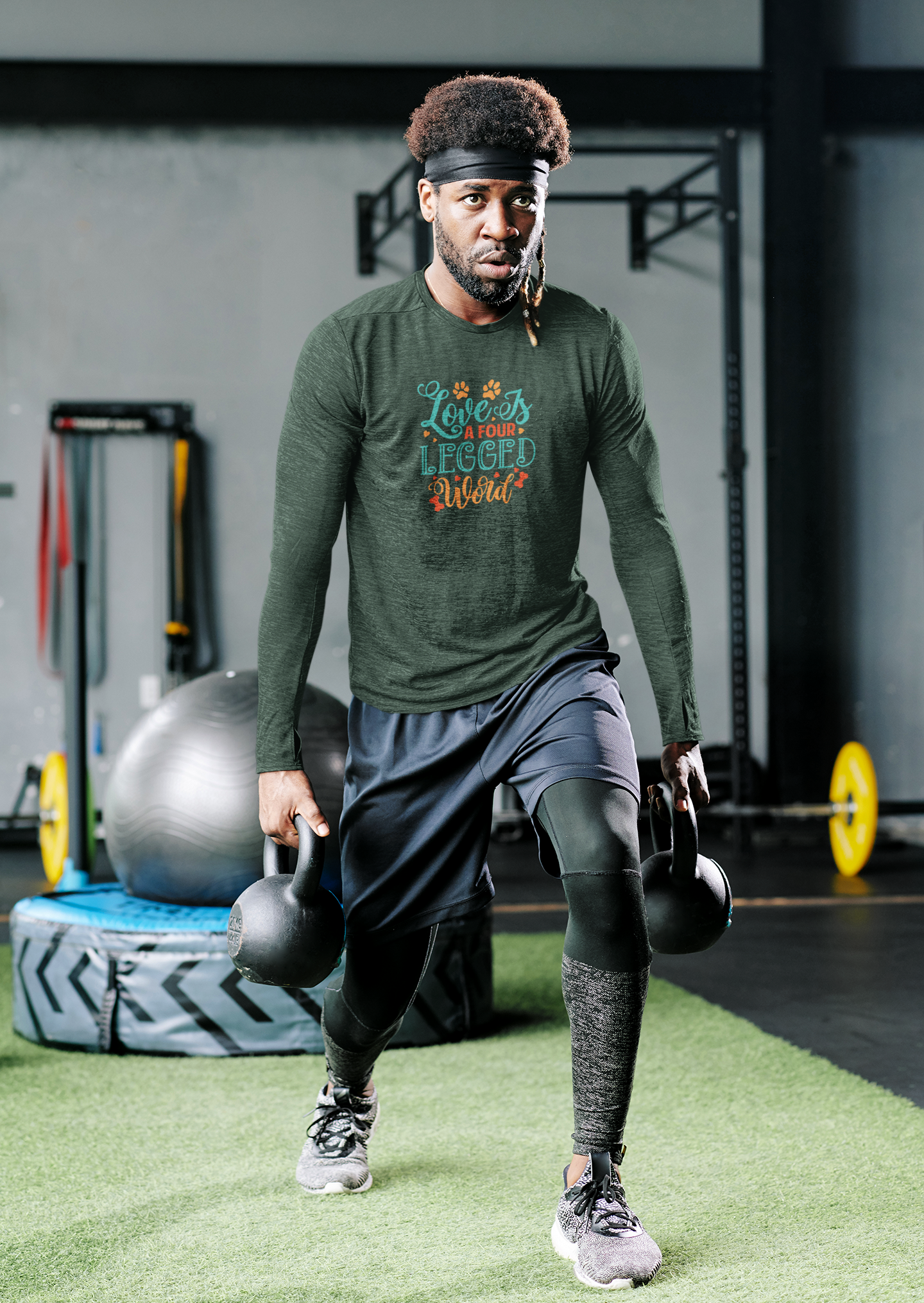 Love Is A Four-Legged World Long Sleeve Tee