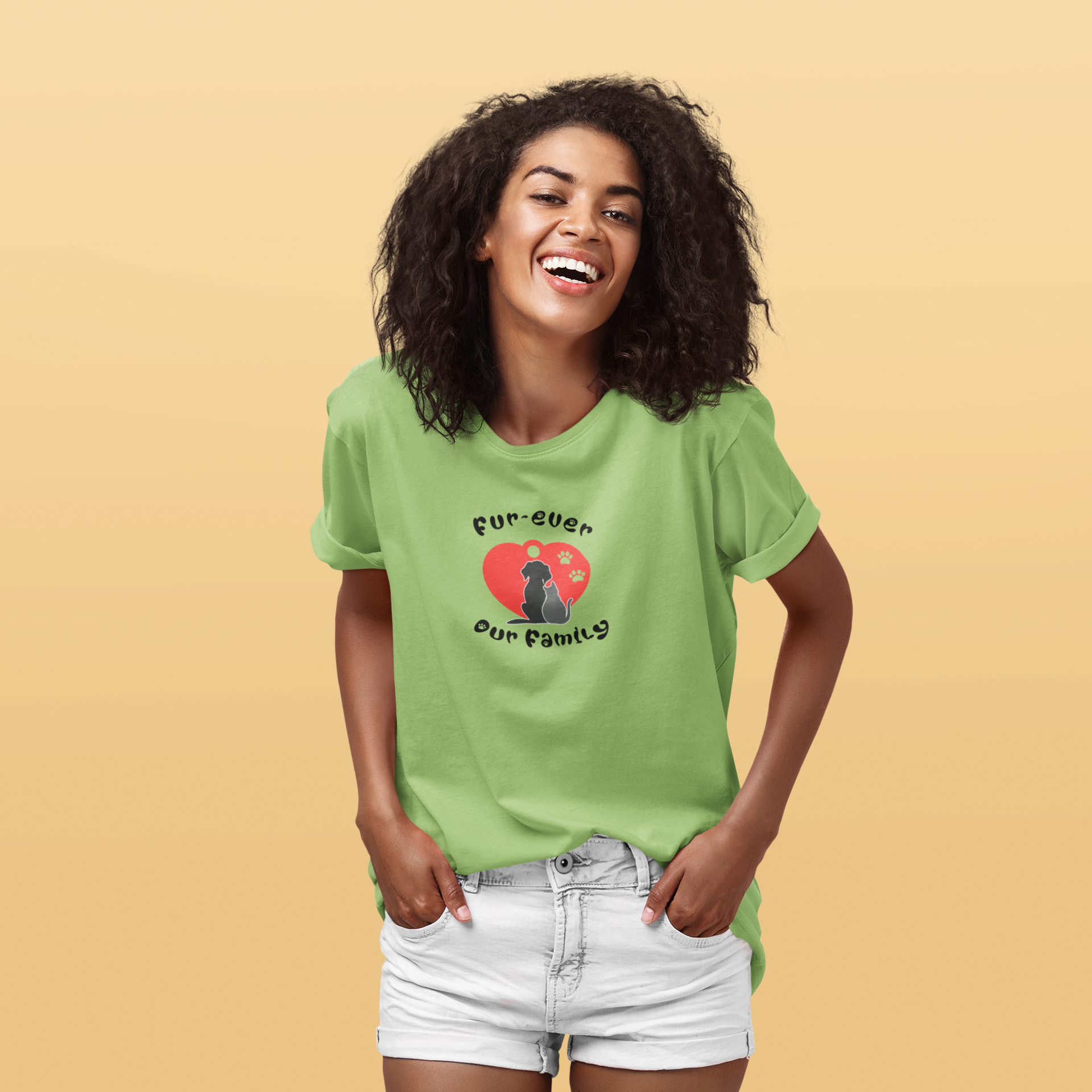 Fur-Ever Our Family Ultra Cotton Tee