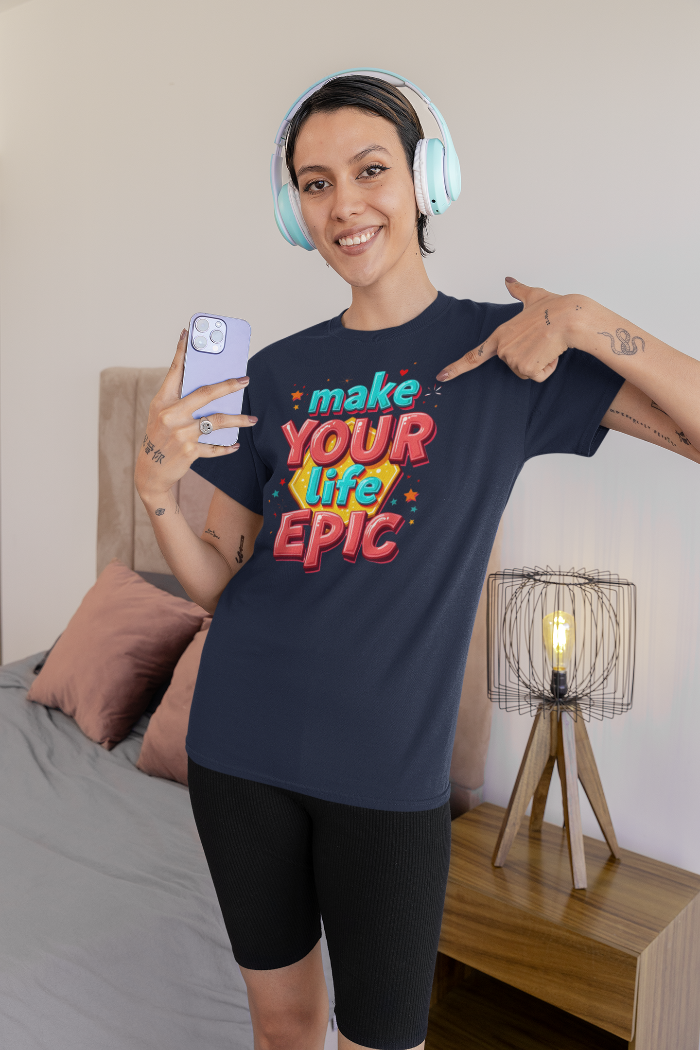 Make your Life Epic Cotton Tee