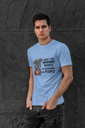 I Don't Like Morning People Unisex Heavy Cotton Tee