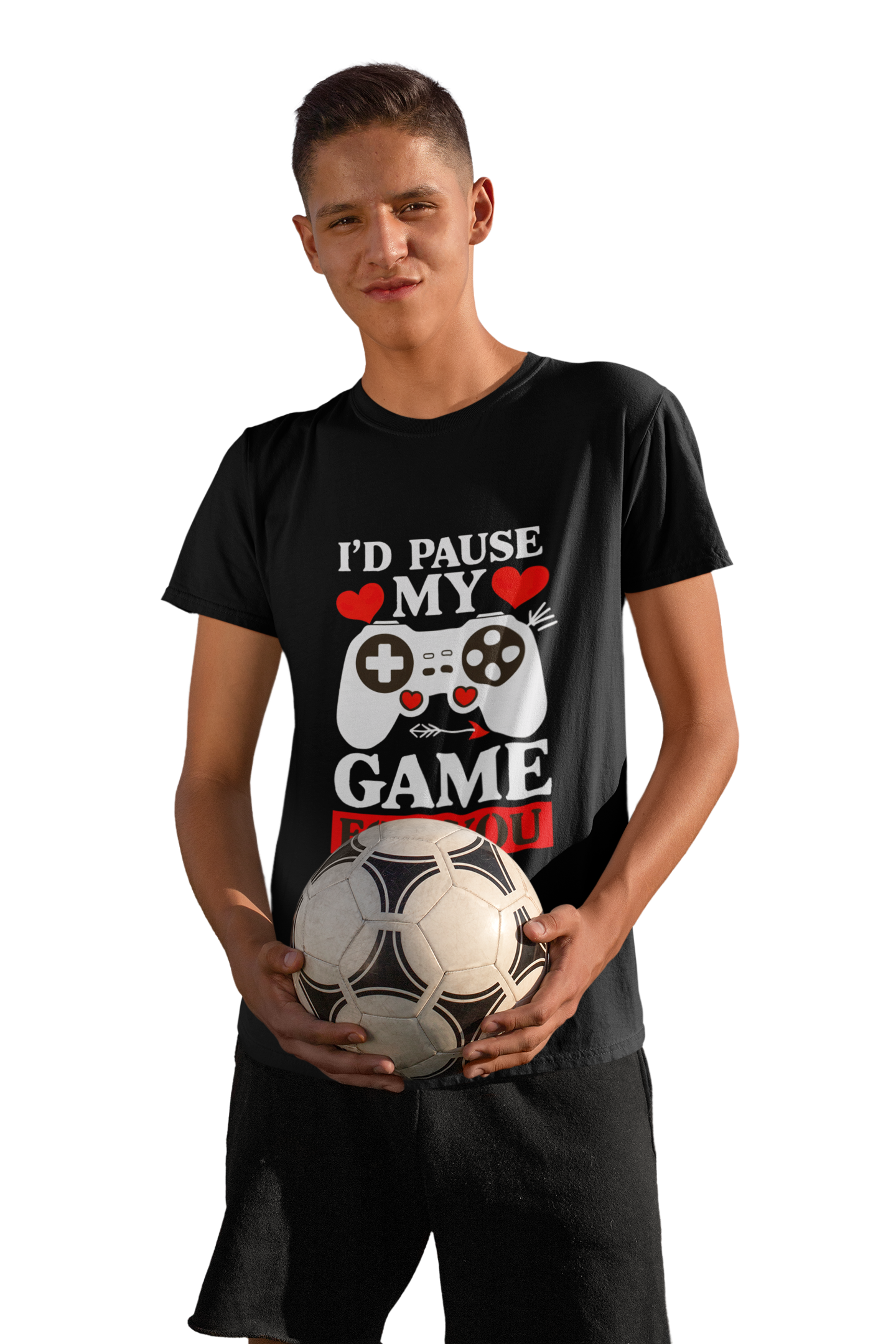 Boys I’d Pause My Game For You Youth Tee