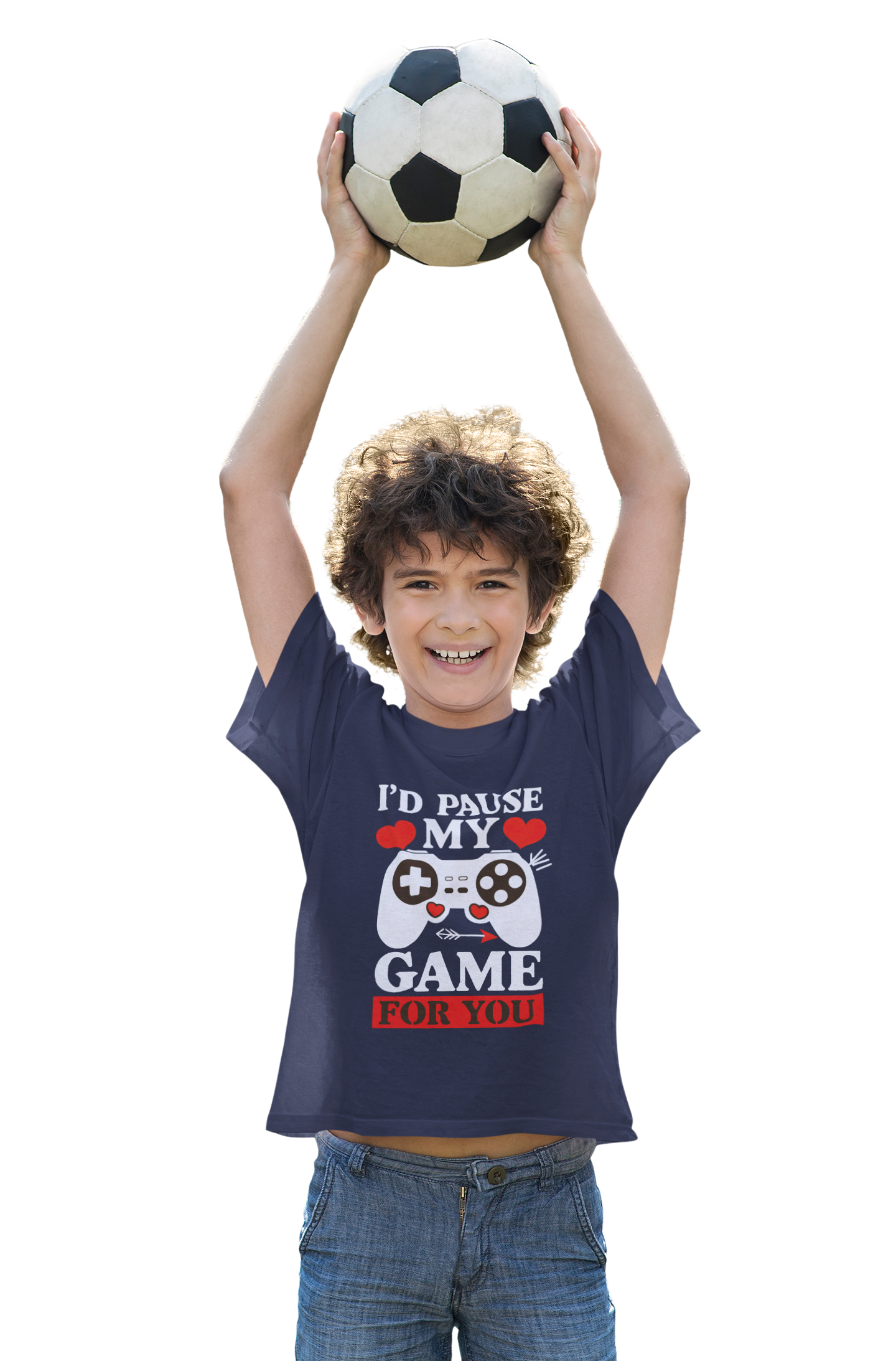Boys I’d Pause My Game For You Youth Tee
