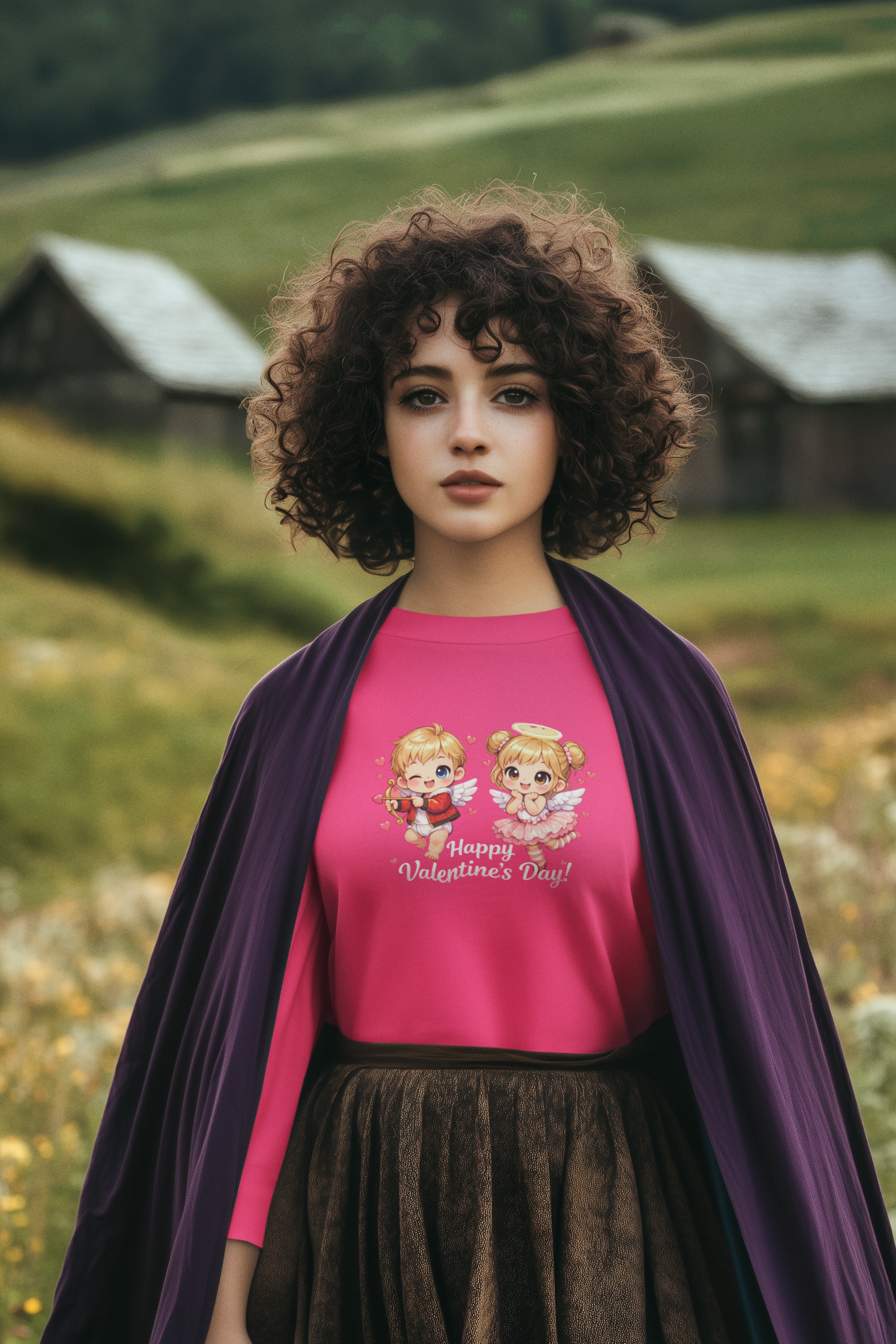 Cute & Chibby Valentine Long Sleeve Tee